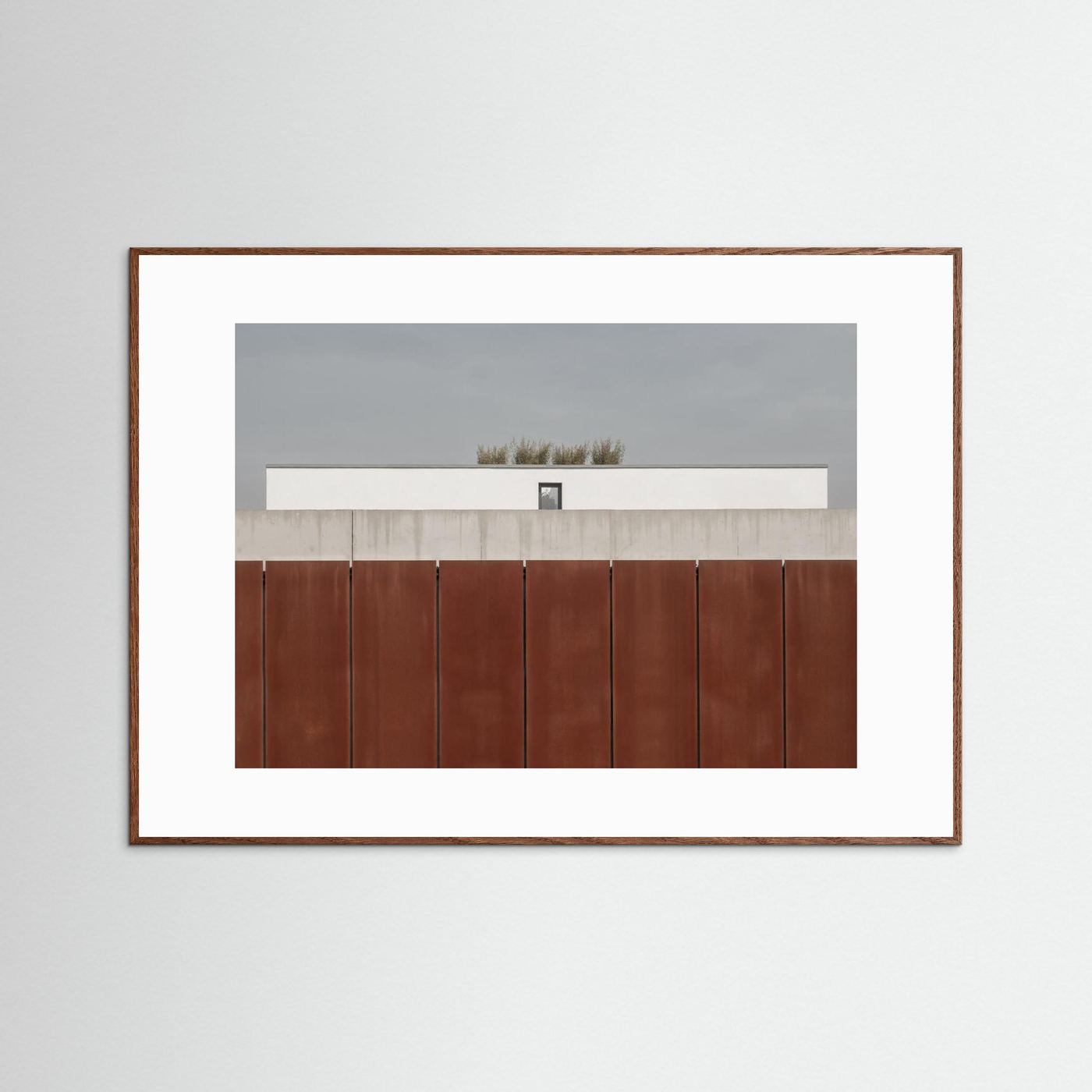 behind the wall by Klaus Lenzen