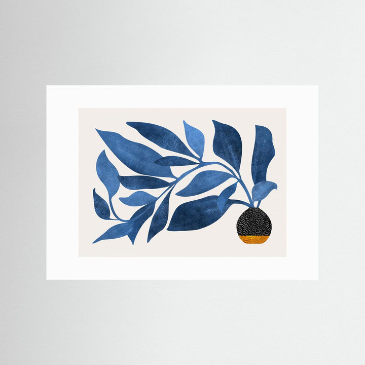 Wandering Ivy in Blue by Kristian Gallagher