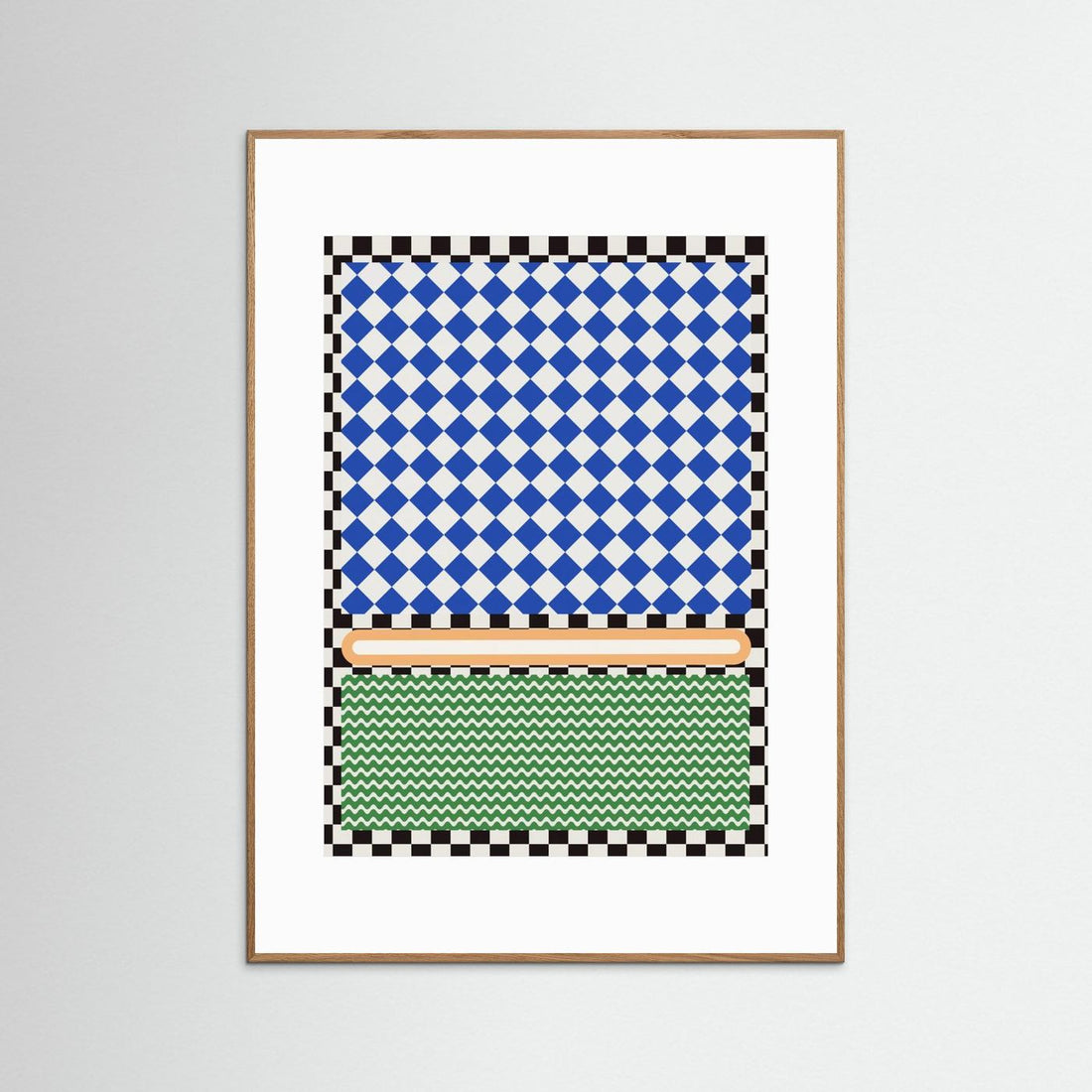 Checkered rothko inspirration by Little Dean