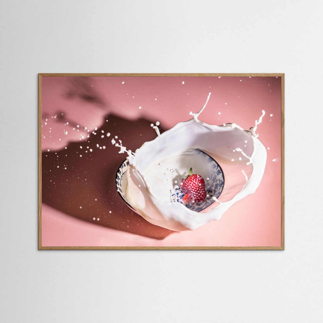 Strawberry Milk Splash by Grace Guo Apa