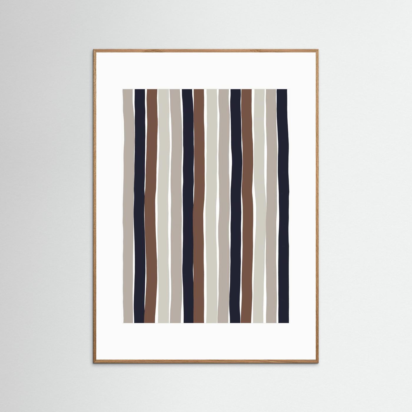 Wavy Earth Stripes by Treechild