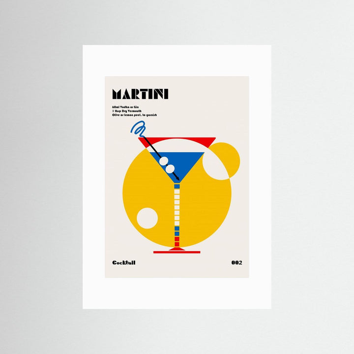 Martini Bauhaus Cocktail by Retrodrome