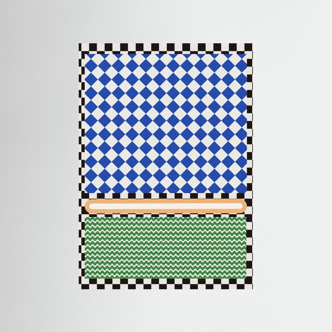 Checkered rothko inspirration by Little Dean