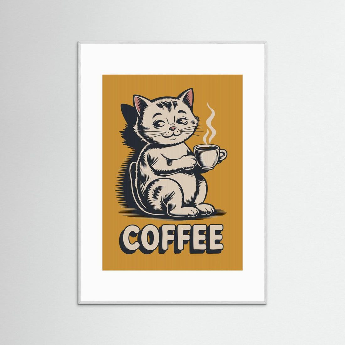 Coffee Cat by Andreas Magnusson