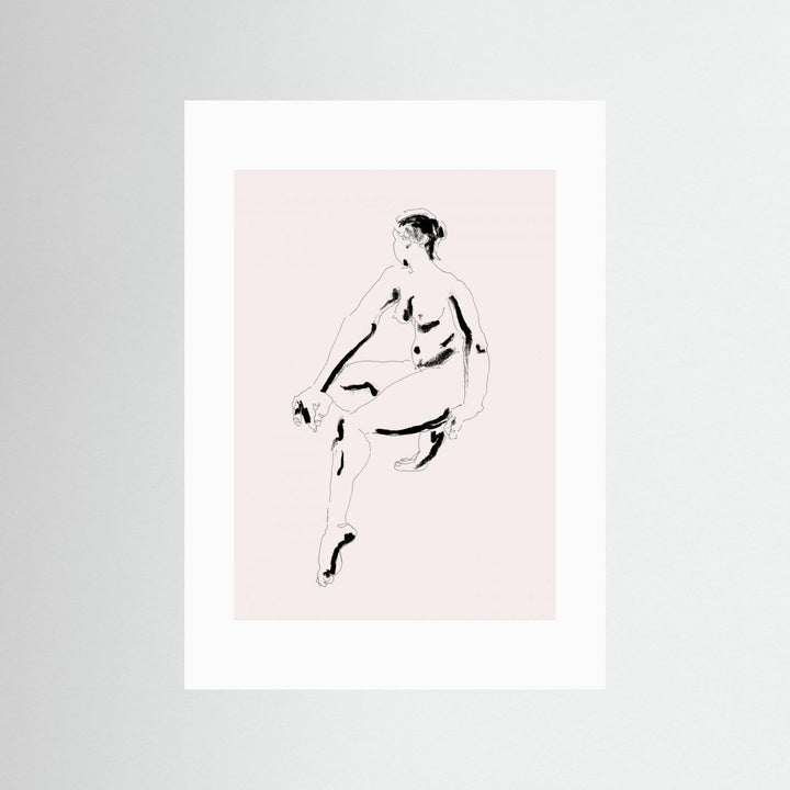 Naked Woman Black and White by Francesco Gulina