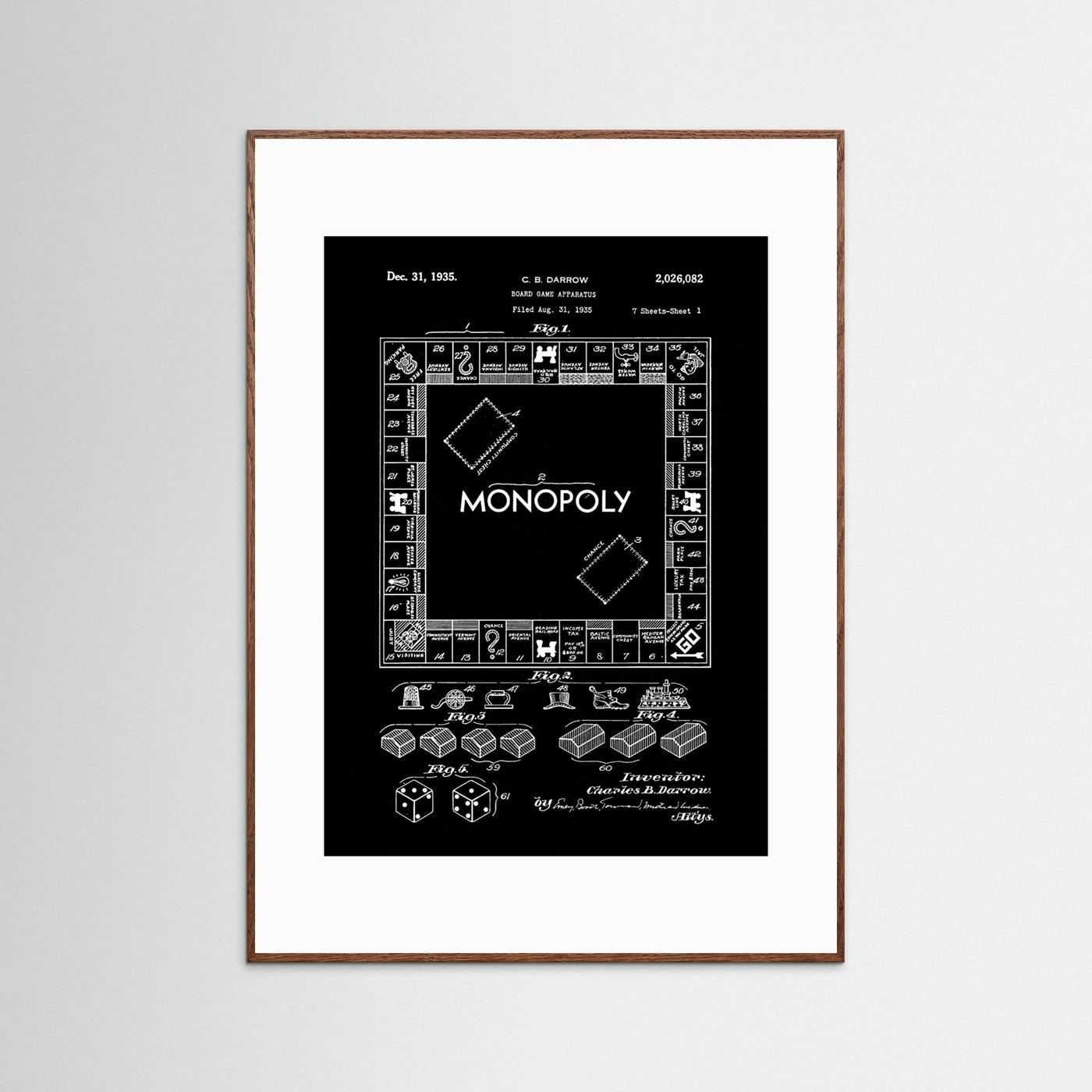 Board Game Patent 1935 by Andreas Magnusson