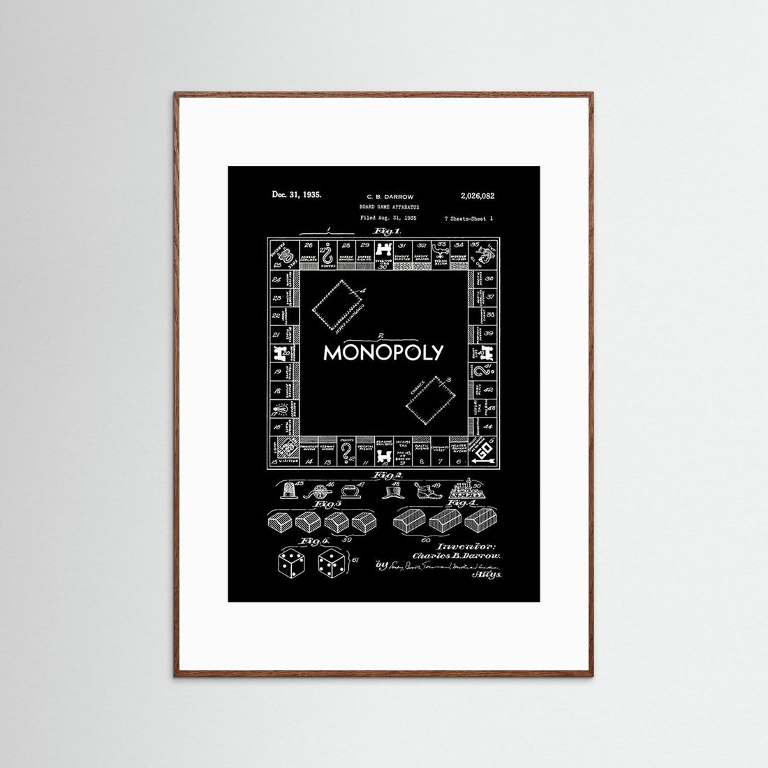 Board Game Patent 1935 by Andreas Magnusson