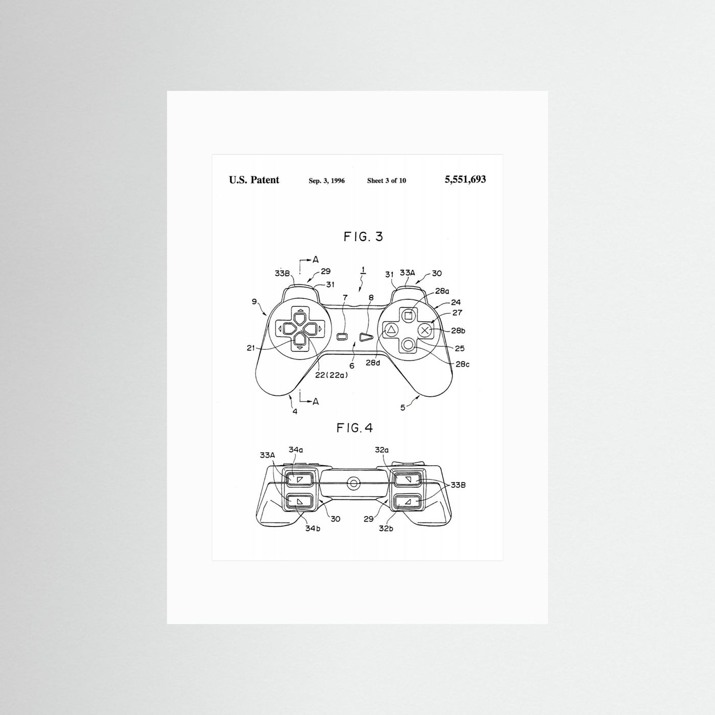 Controller Unit Patent 1996 by Andreas Magnusson