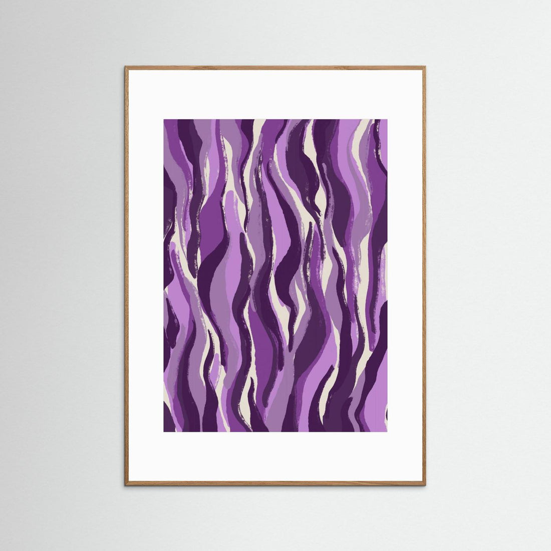 Purple Flame Waves by Treechild