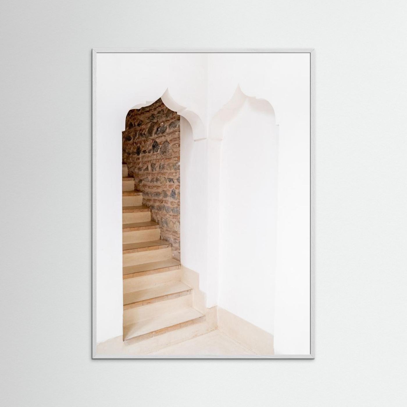 Arch Stairway In Riad In Marrakech   Ibiza Boho Travel Photography 1 by Henrike Schenk