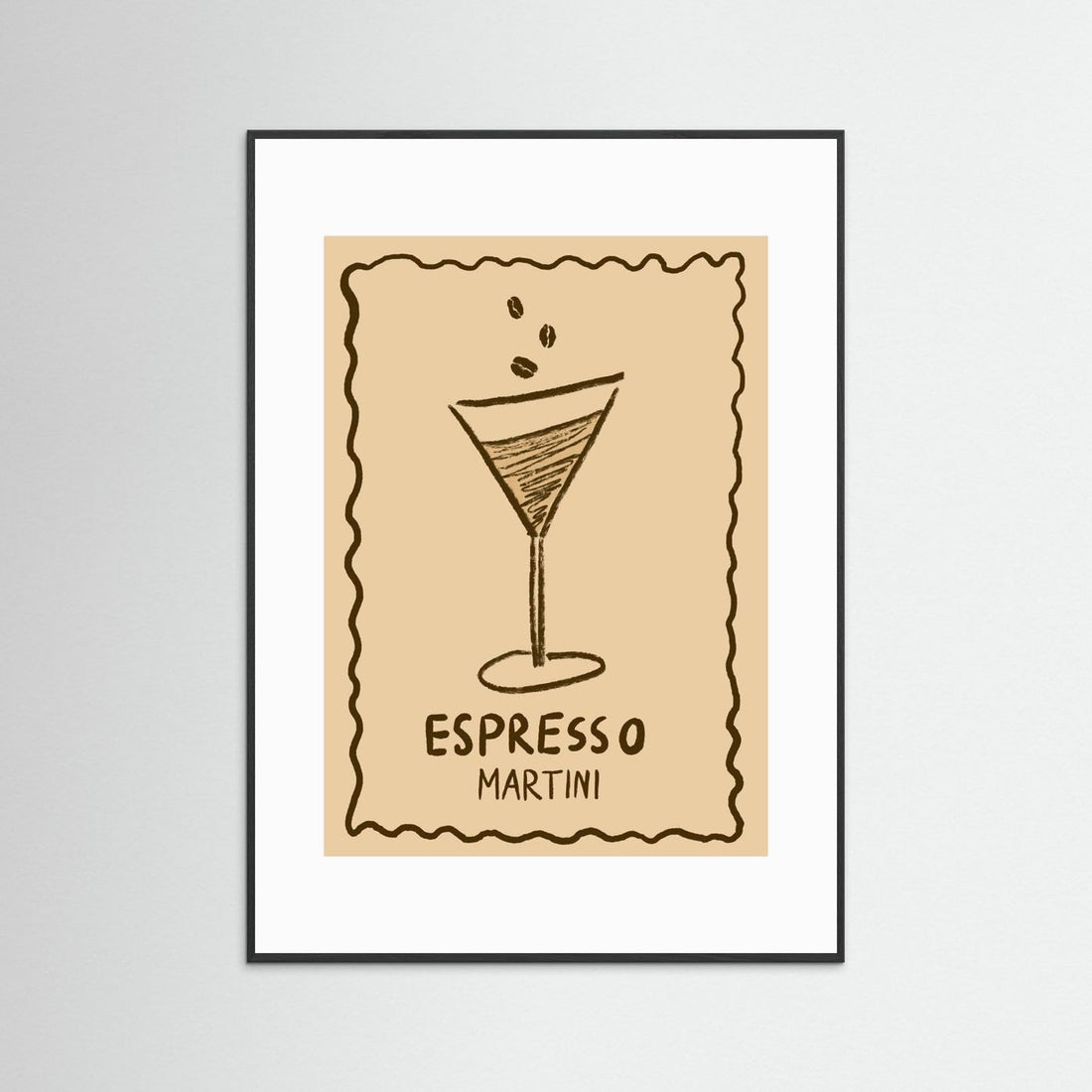 Poster Espresso Martini Up by Studio Dolci