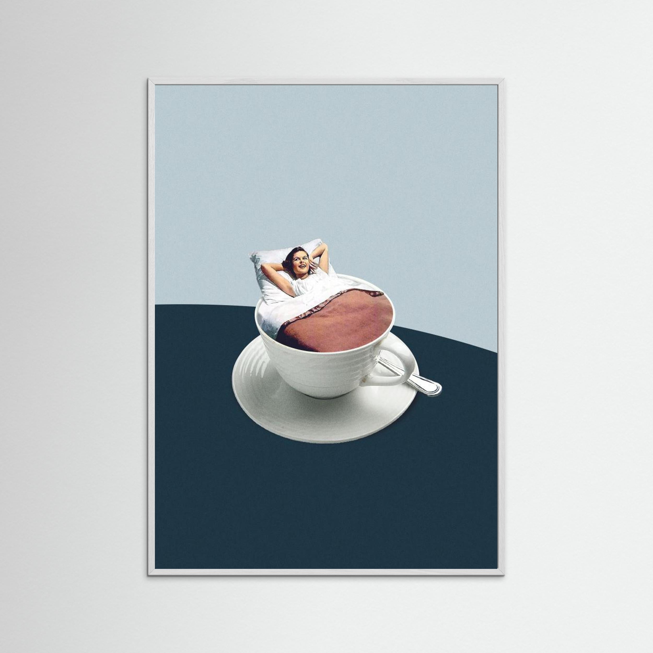 Morning rituals by Maarten Léon - Fine Art Paper Print - dreamtprint.art - 14 x 21 cm / 5 x 8″ (A5)