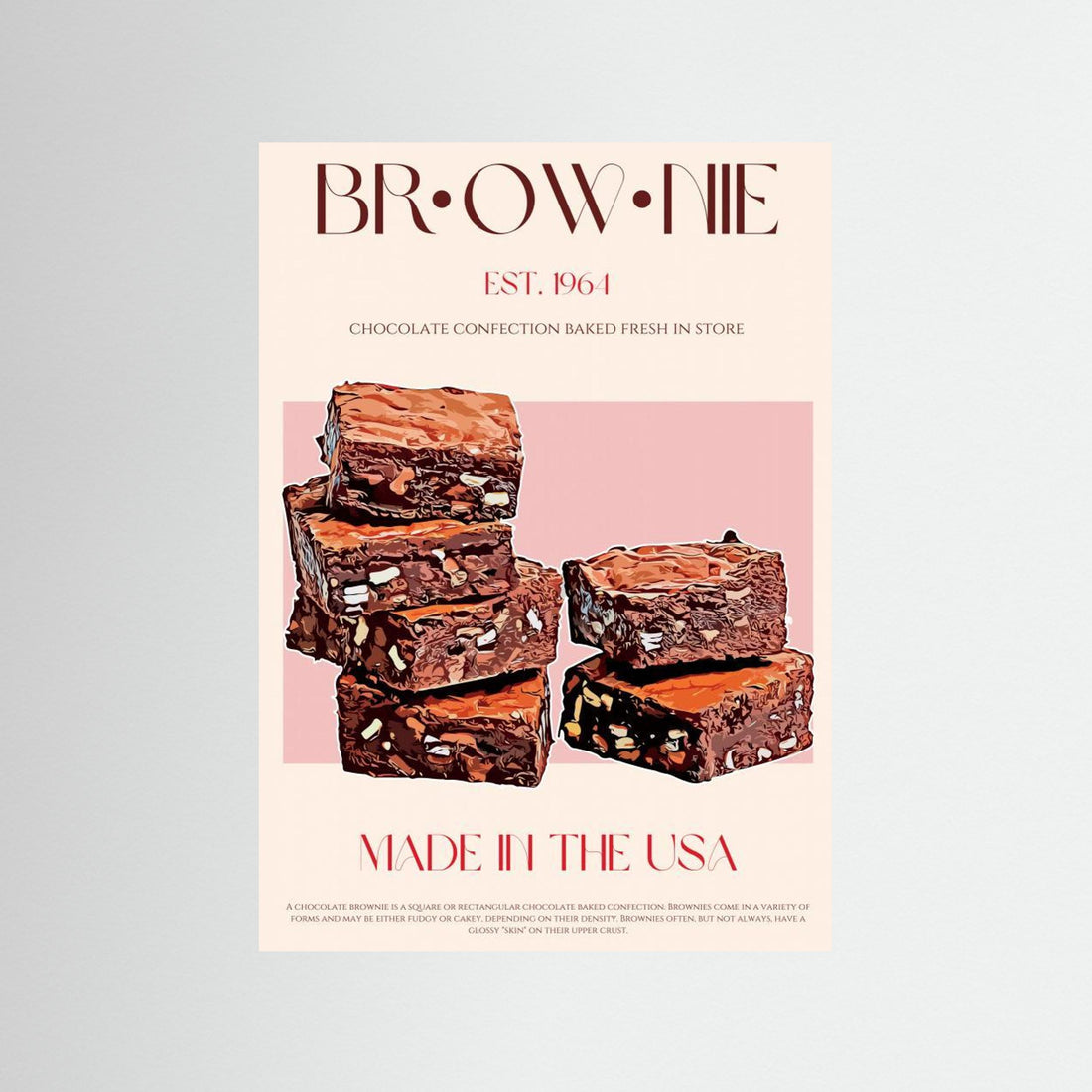 23ratiobrownieprint by Nazma Khokhar