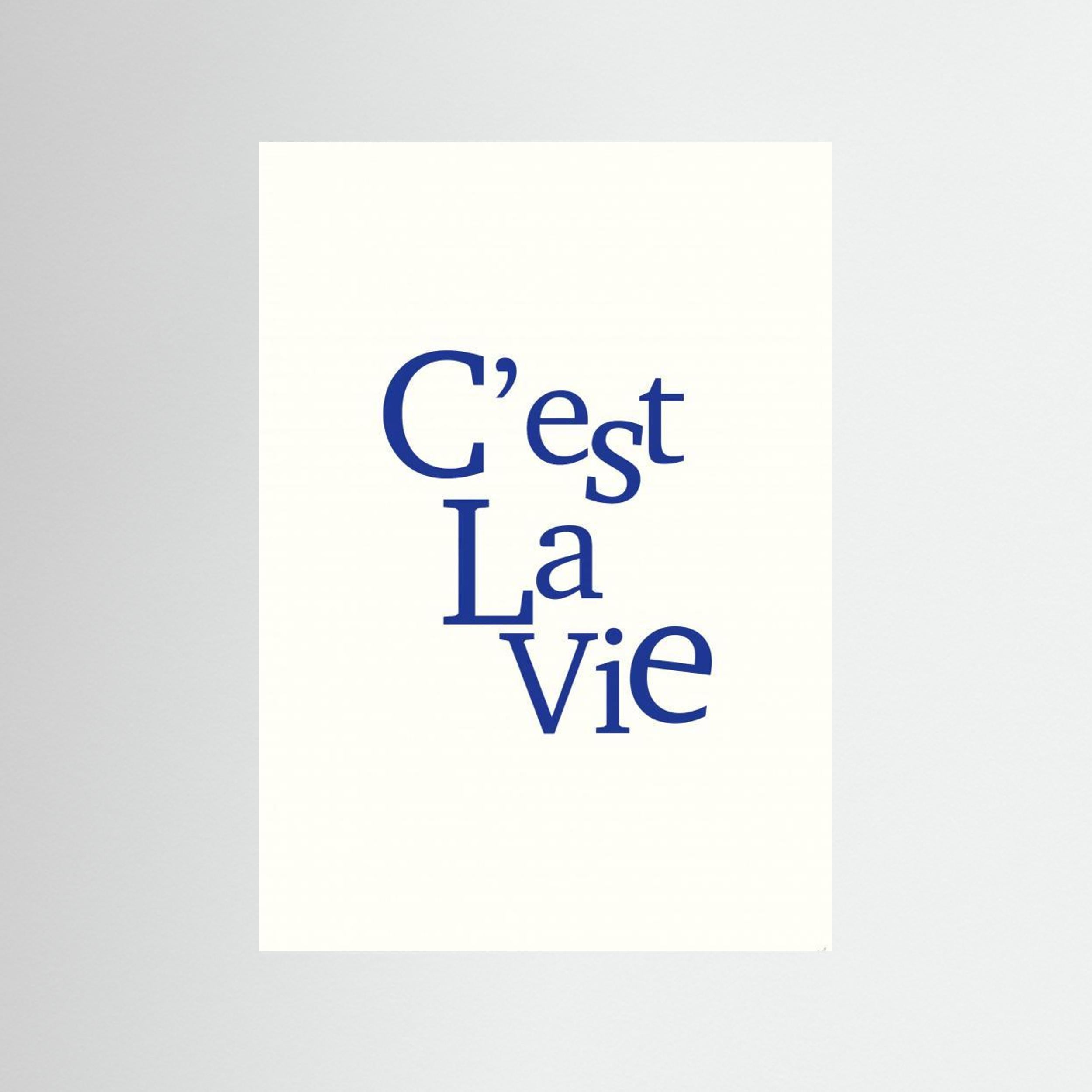 Cest La Vie by Anne Marie Volfova
