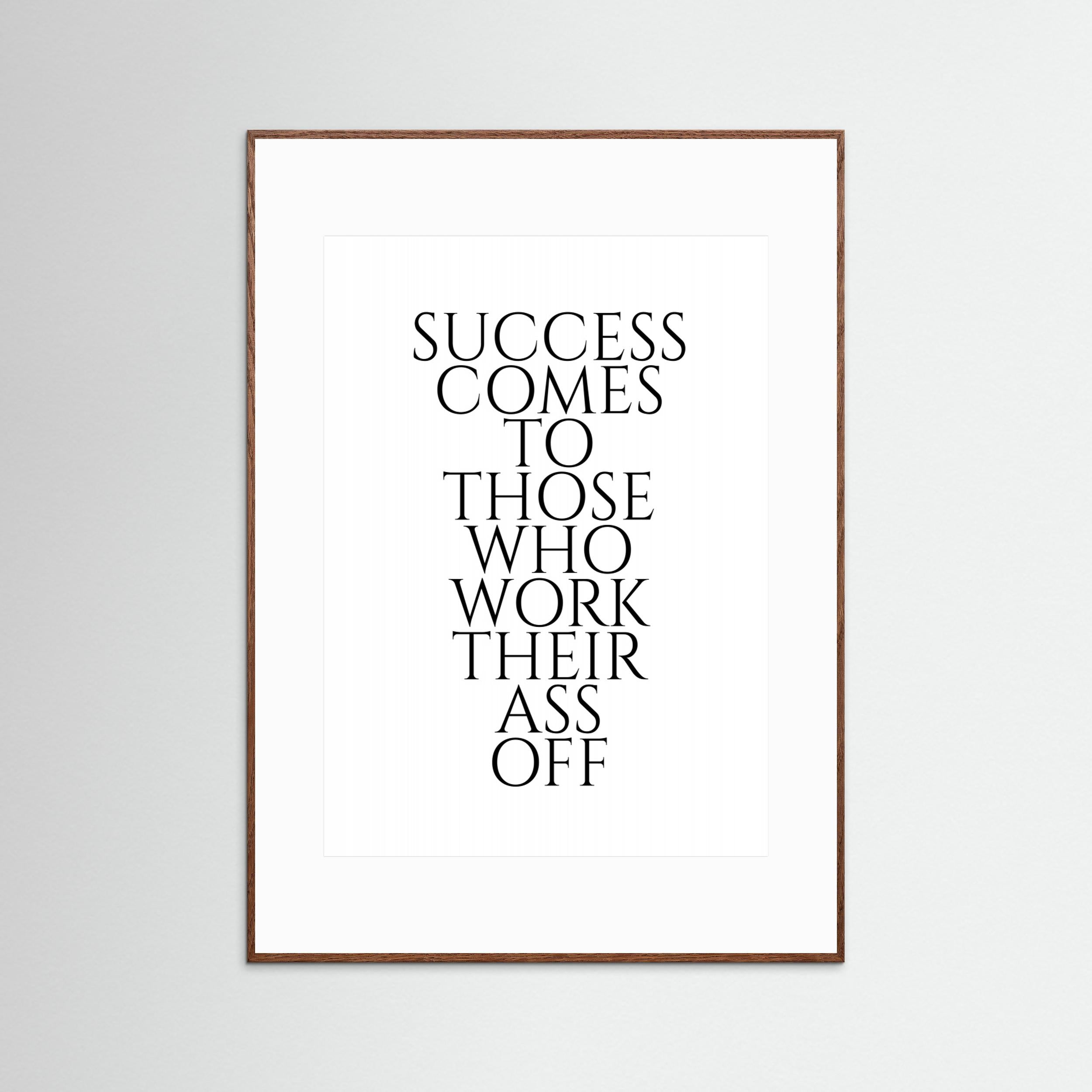 Success Comes by Andreas Magnusson