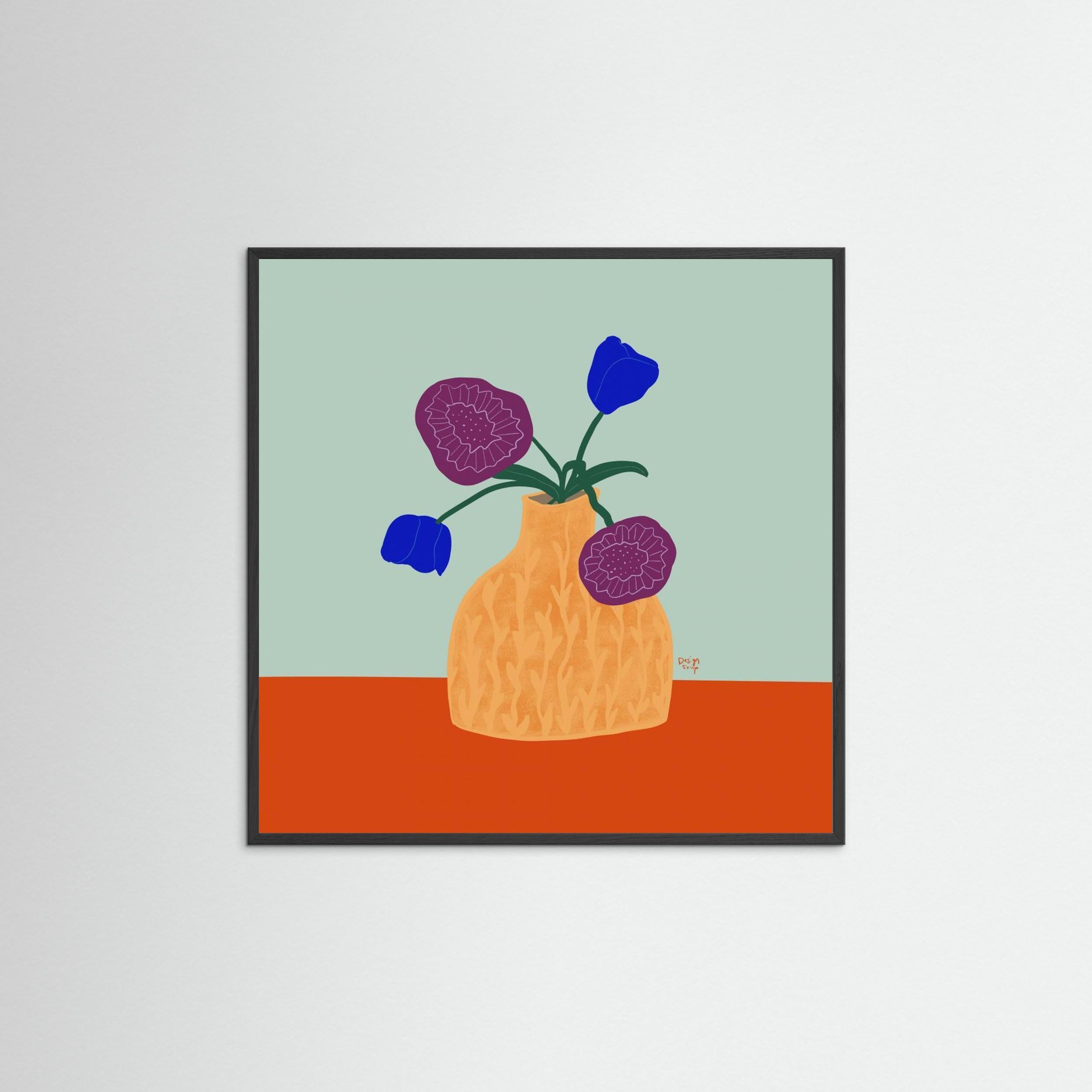 Potted Florals by Alix Campbell