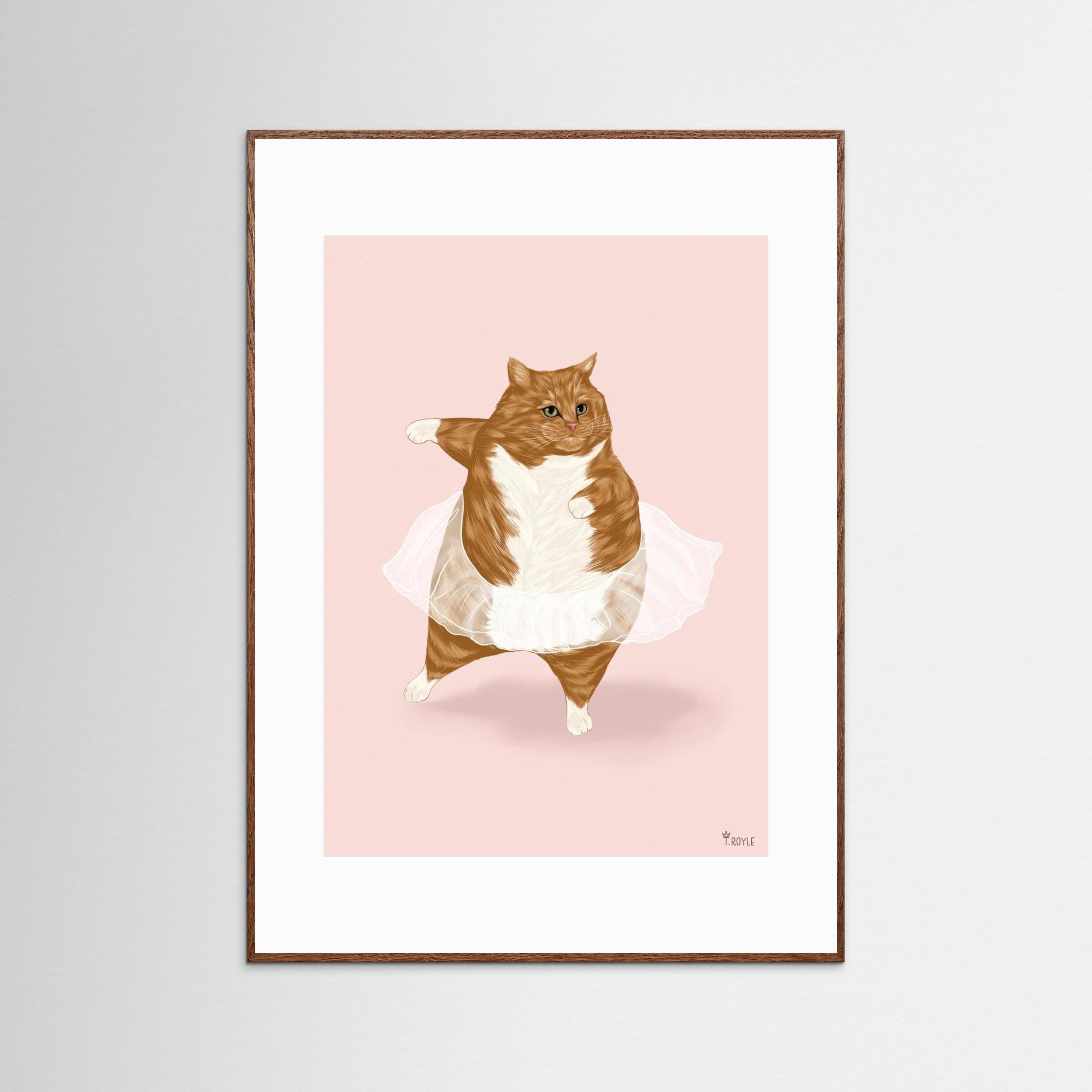 Ballet Cat - &#039;I can do anything I dream of&#039; by Tara Royle