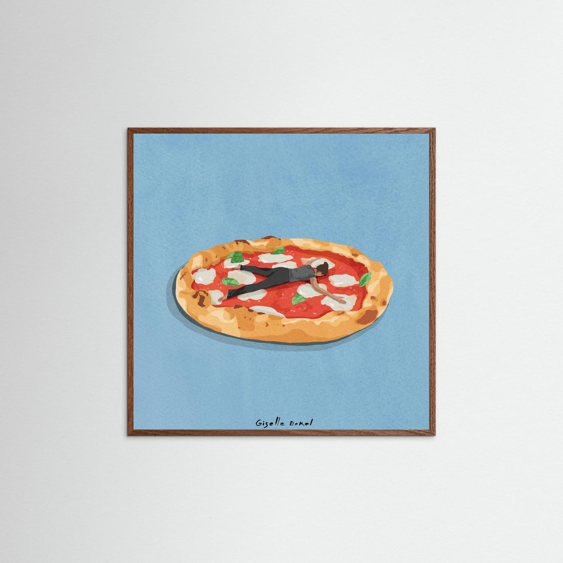 Pizza Girl by Giselle Dekel