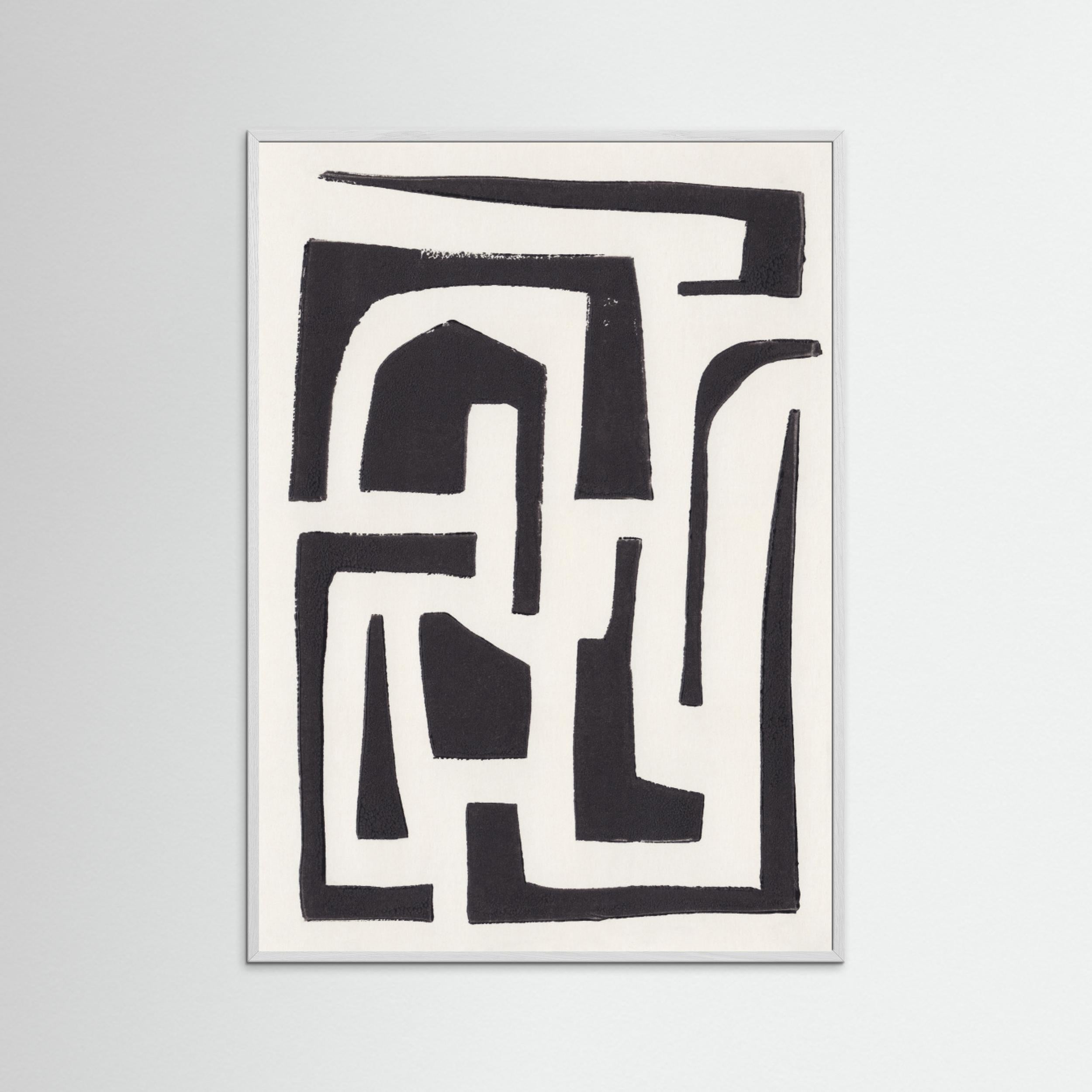 Neighbourhood by Alisa Galitsyna - Fine Art Paper Print - dreamtprint.art - 14 x 21 cm / 5 x 8″ (A5)