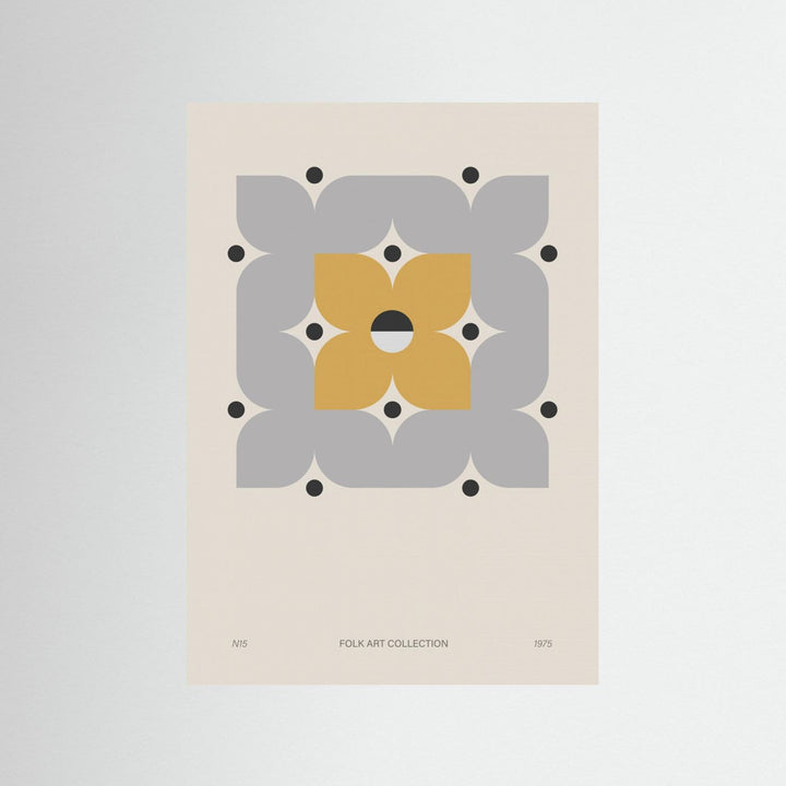 Modern folk art collection no 15 by Paperago