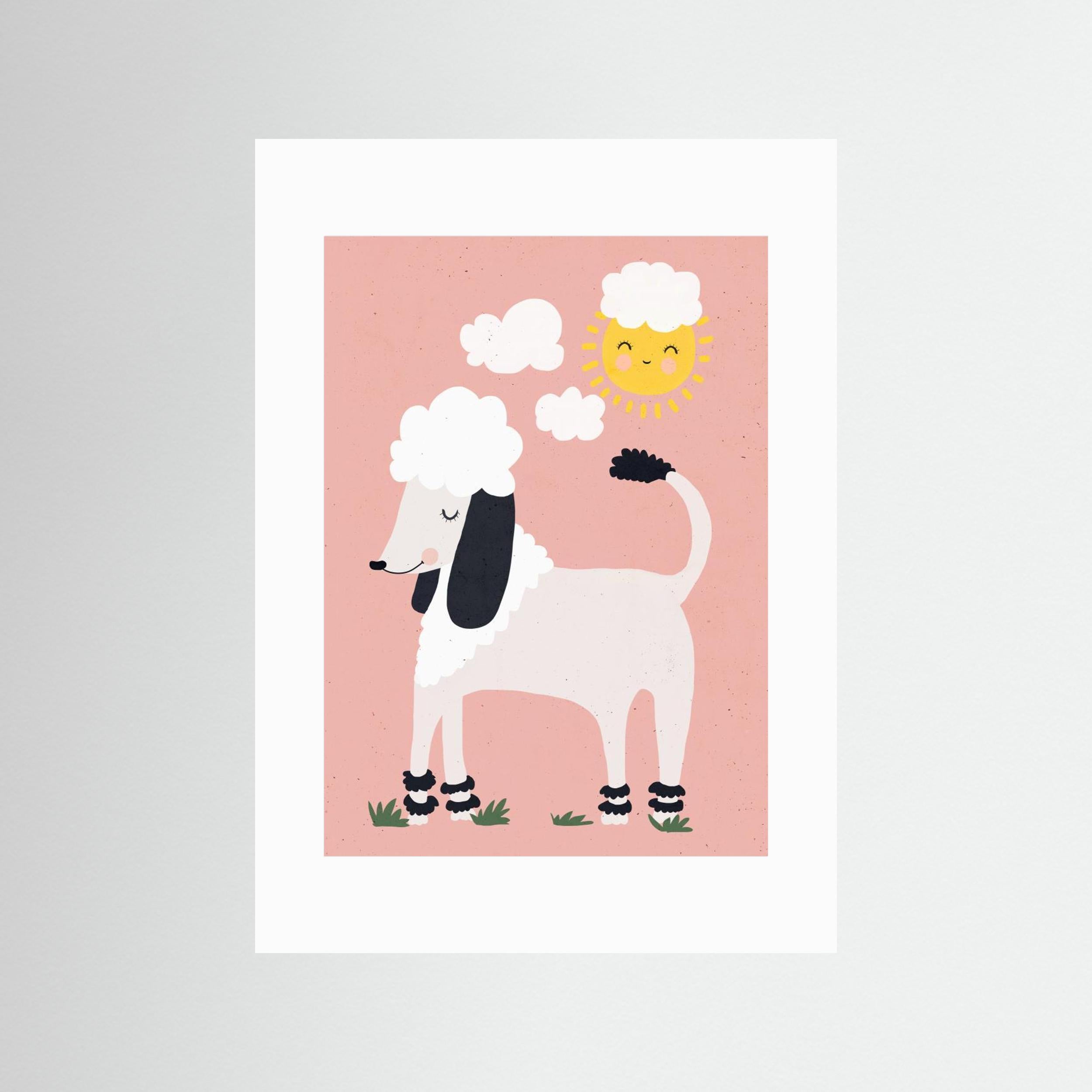 Happy Poodle by Treechild