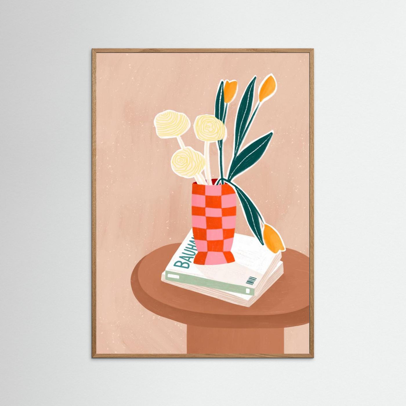 Checkered Vase by Bea Müller