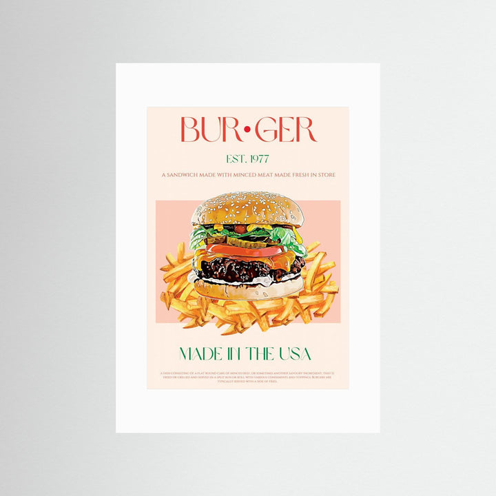 23ratioburgerprint by Nazma Khokhar