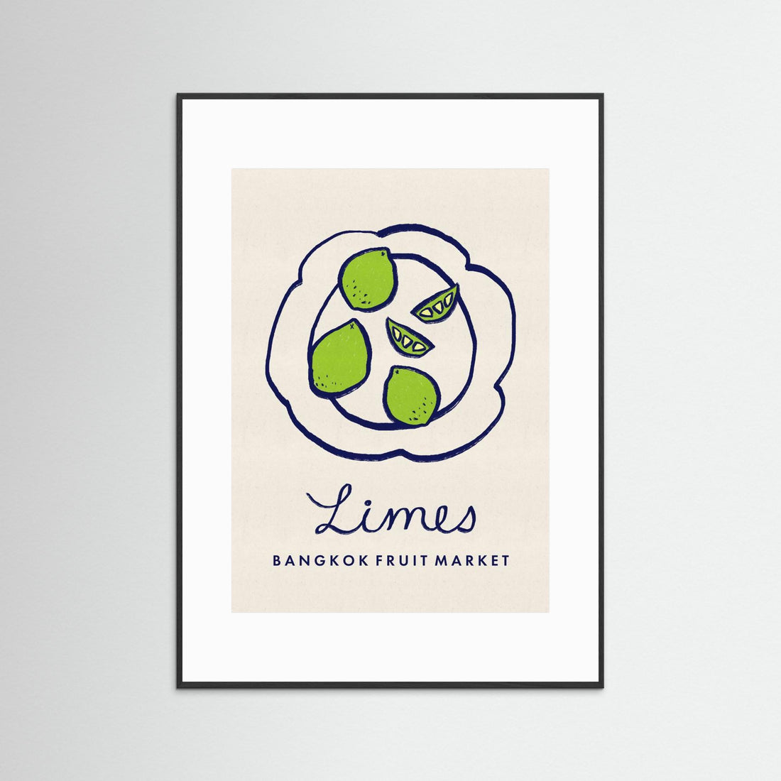Limes Bangkok Food Market Thailand by Dirkie Nell