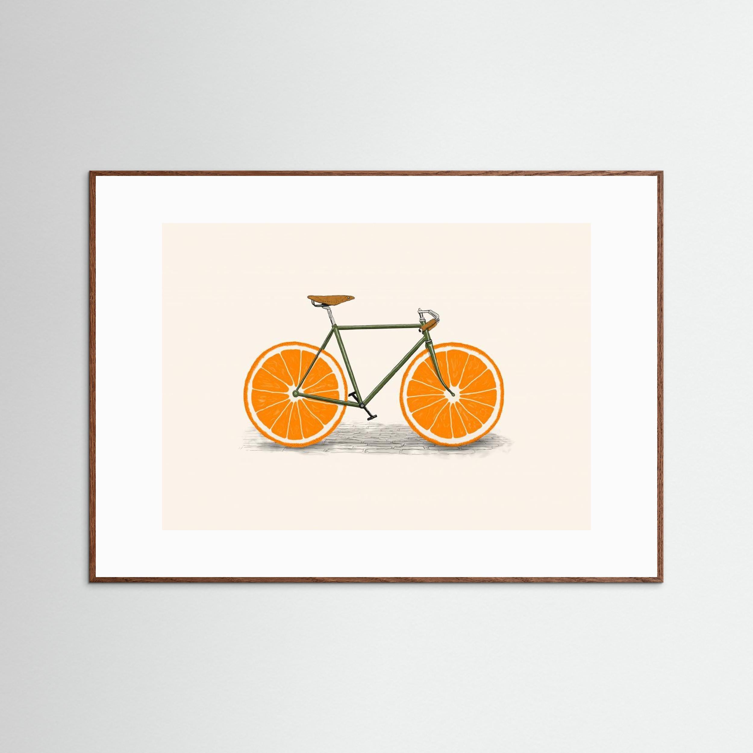 Orange Wheels by Florent Bodart