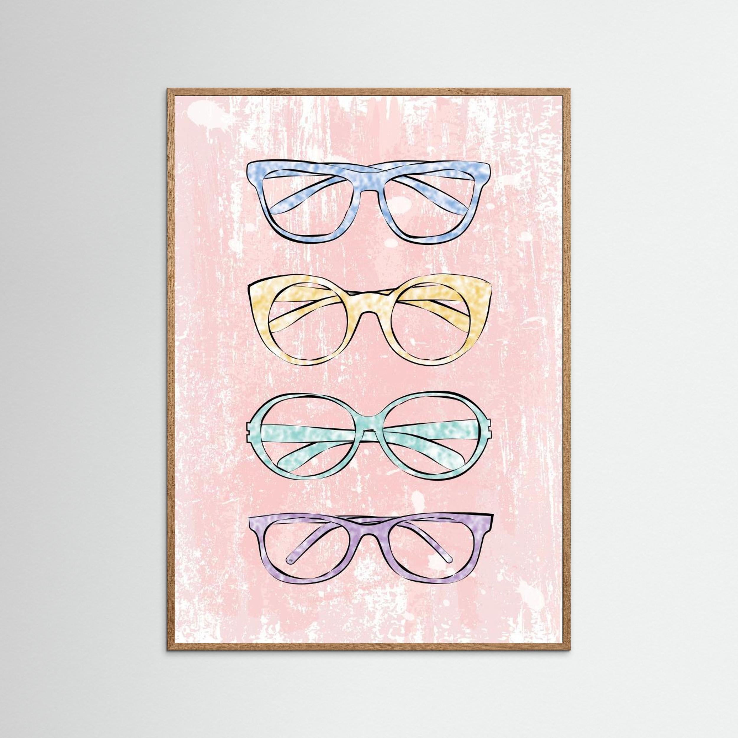 Pink Glasses by Martina
