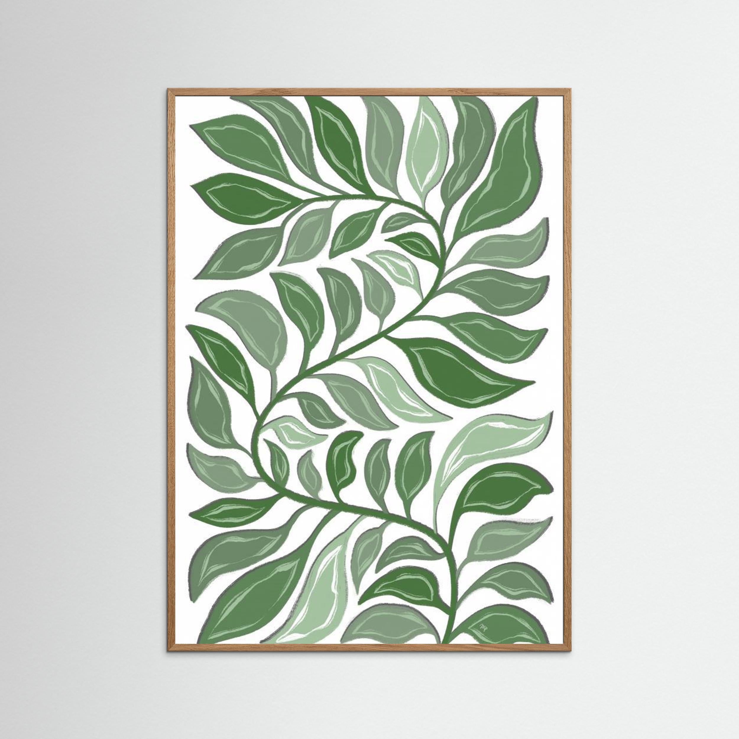 Green Plant by Martina