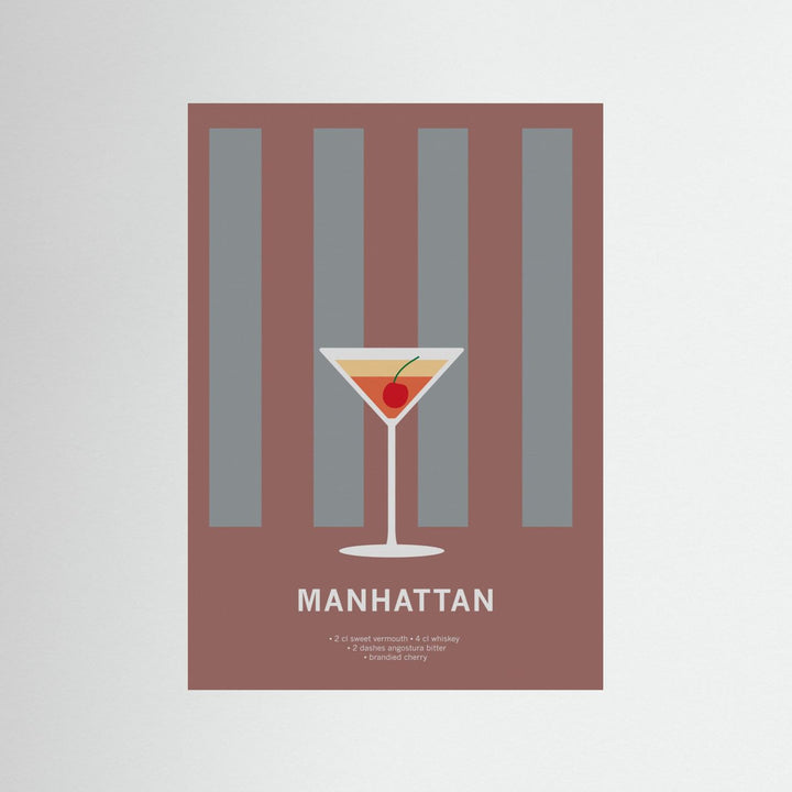 Drink Manhattan by Paperago