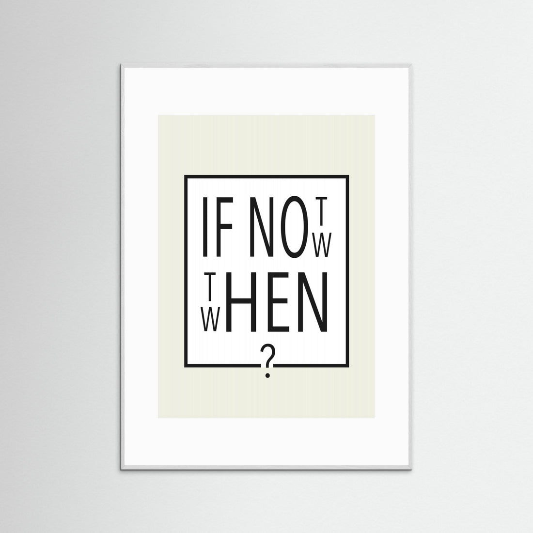 If not now - then when? by Andreas Magnusson