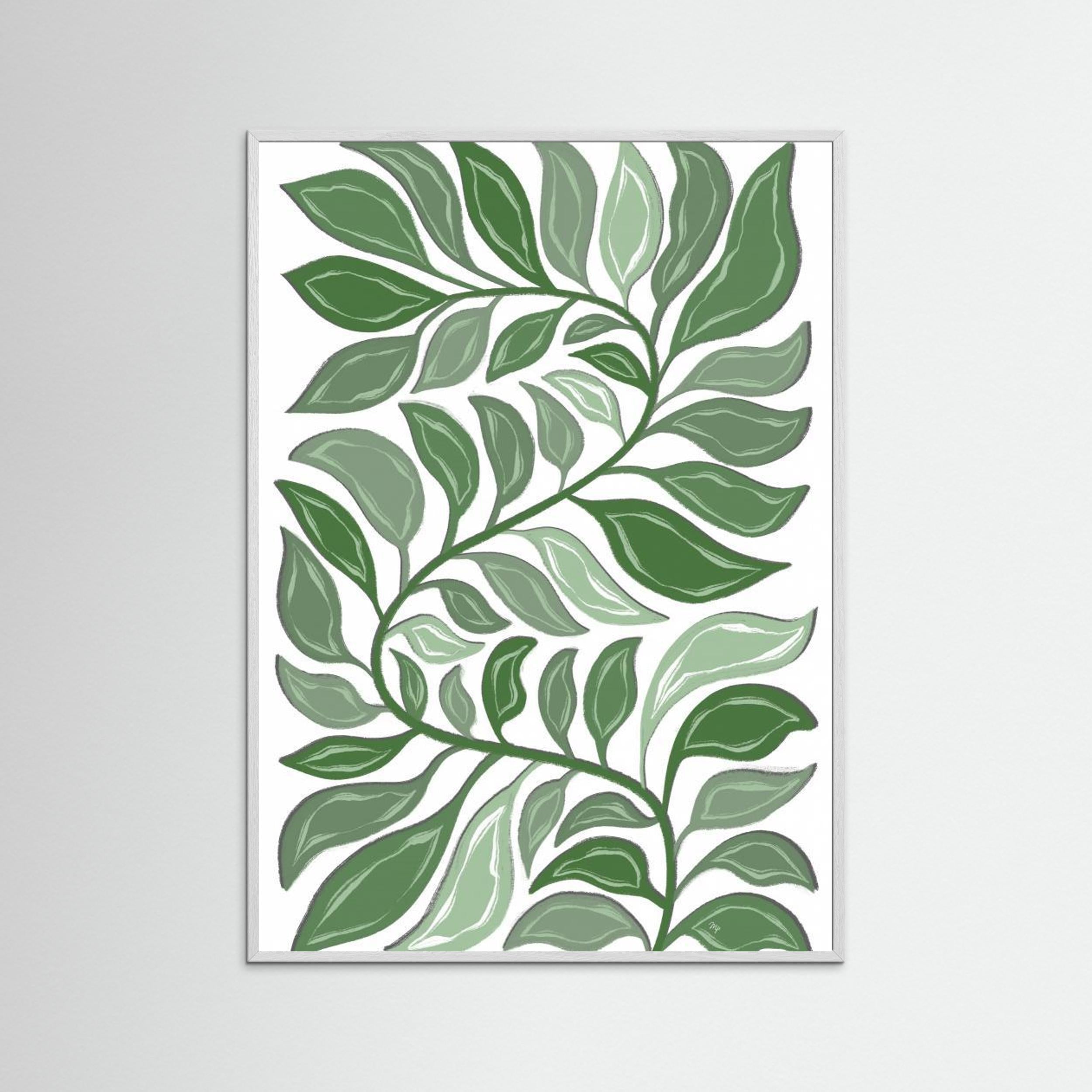 Green Plant by Martina