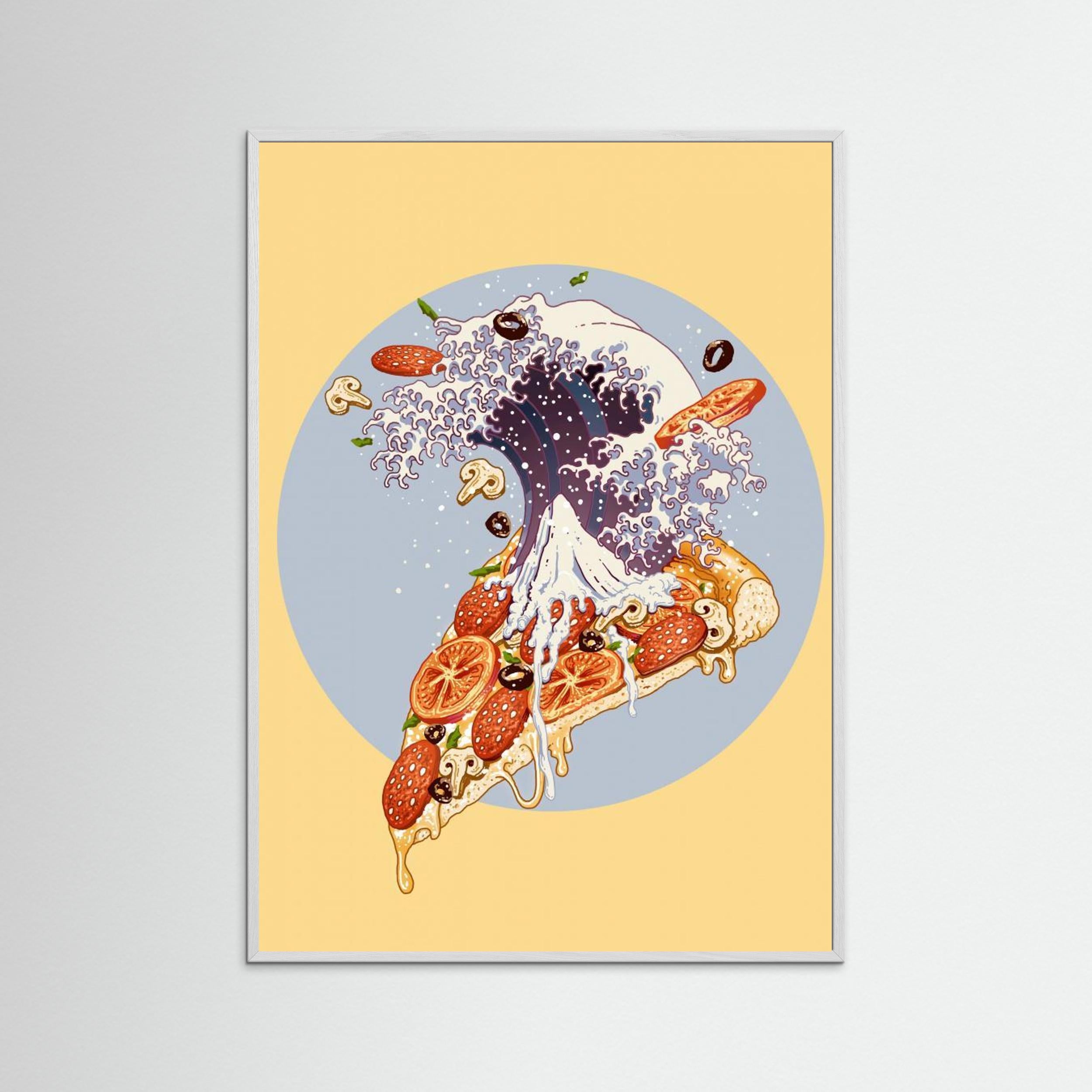 kanagawa pizza by Adam Lawless