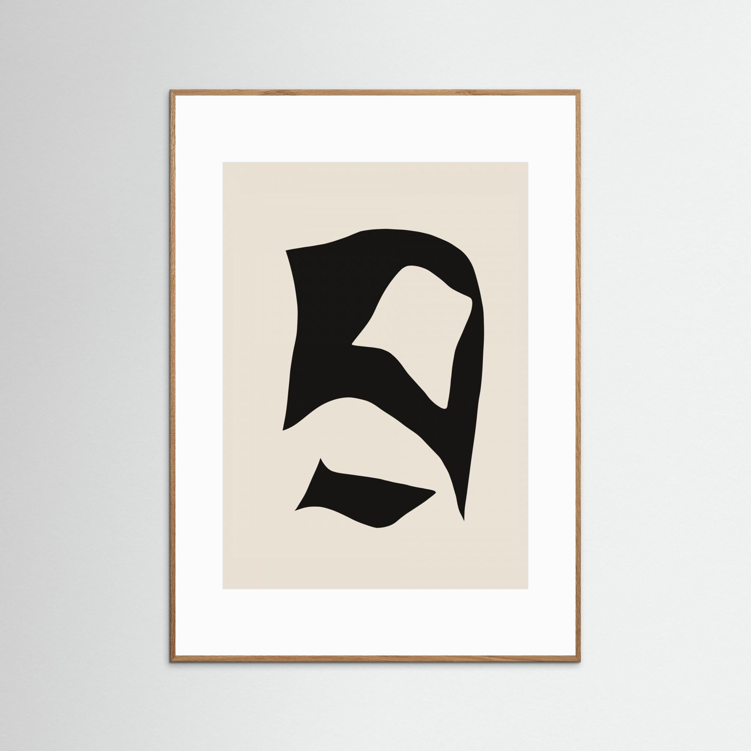 Distorted Black Cut Out by Little Dean