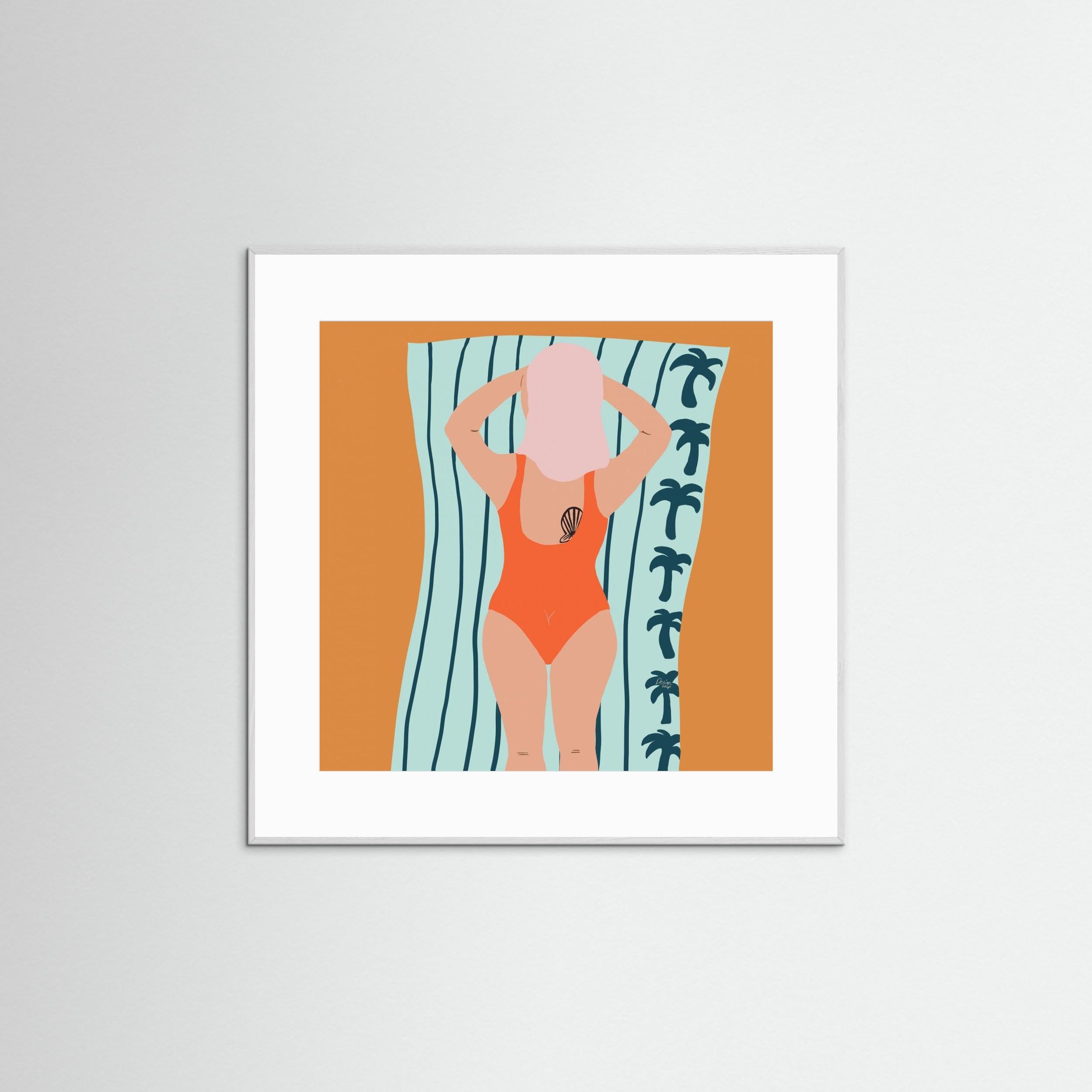 The Red Swimsuit by Alix Campbell