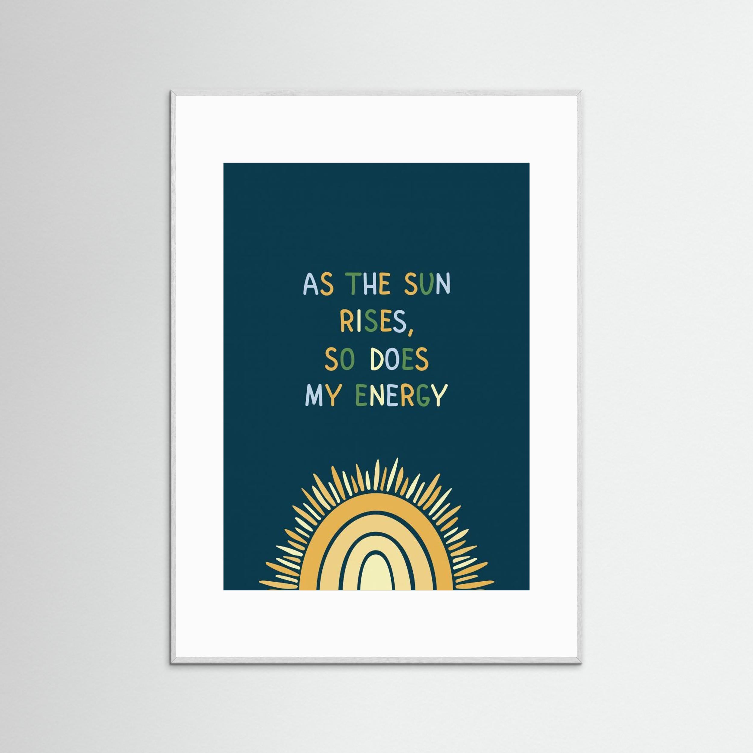 What a Wonderful World - Affirmation Poster 03 by Olena Kovalova