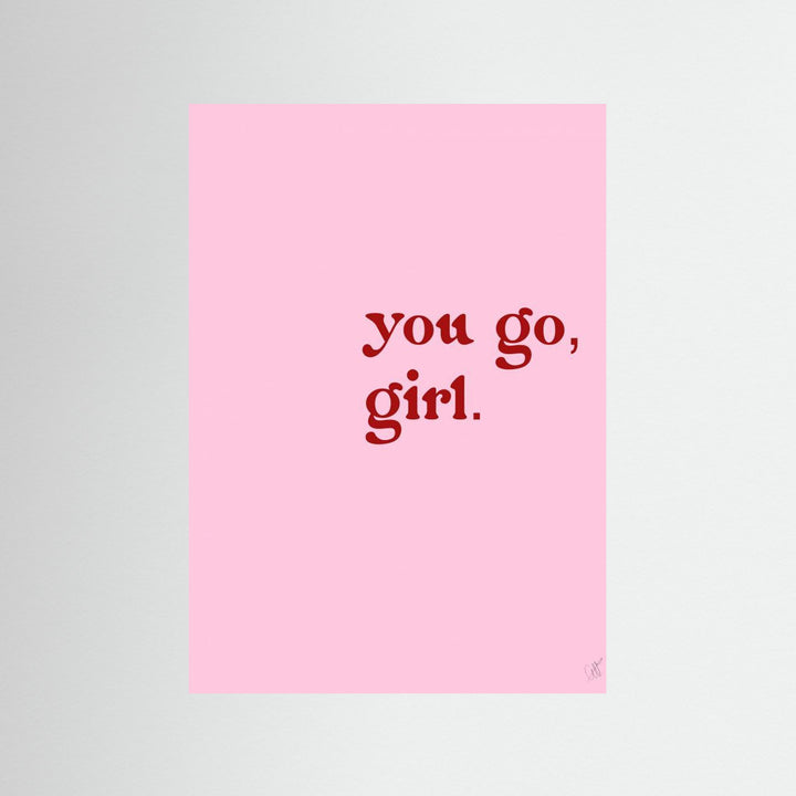 You go girl! by Anne Marie Volfova