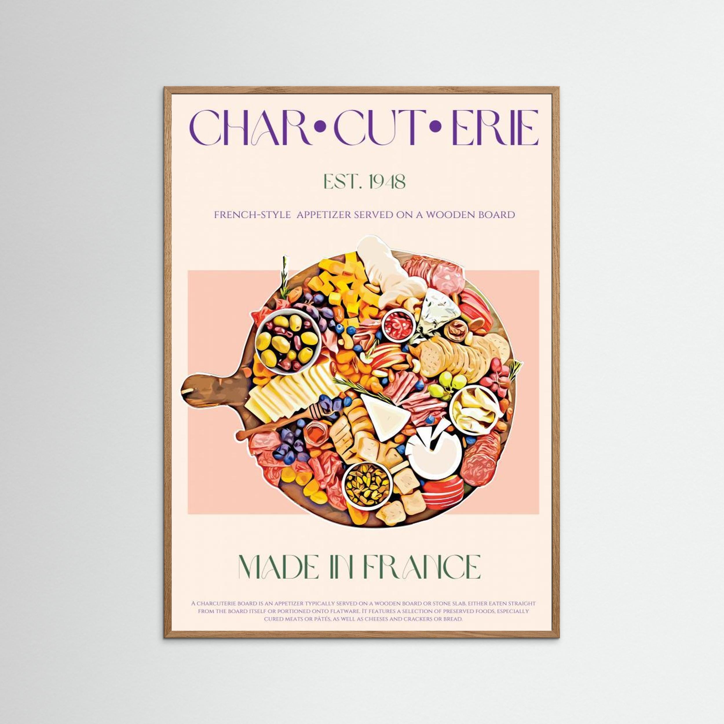 23ratiocharcuterieprint by Nazma Khokhar