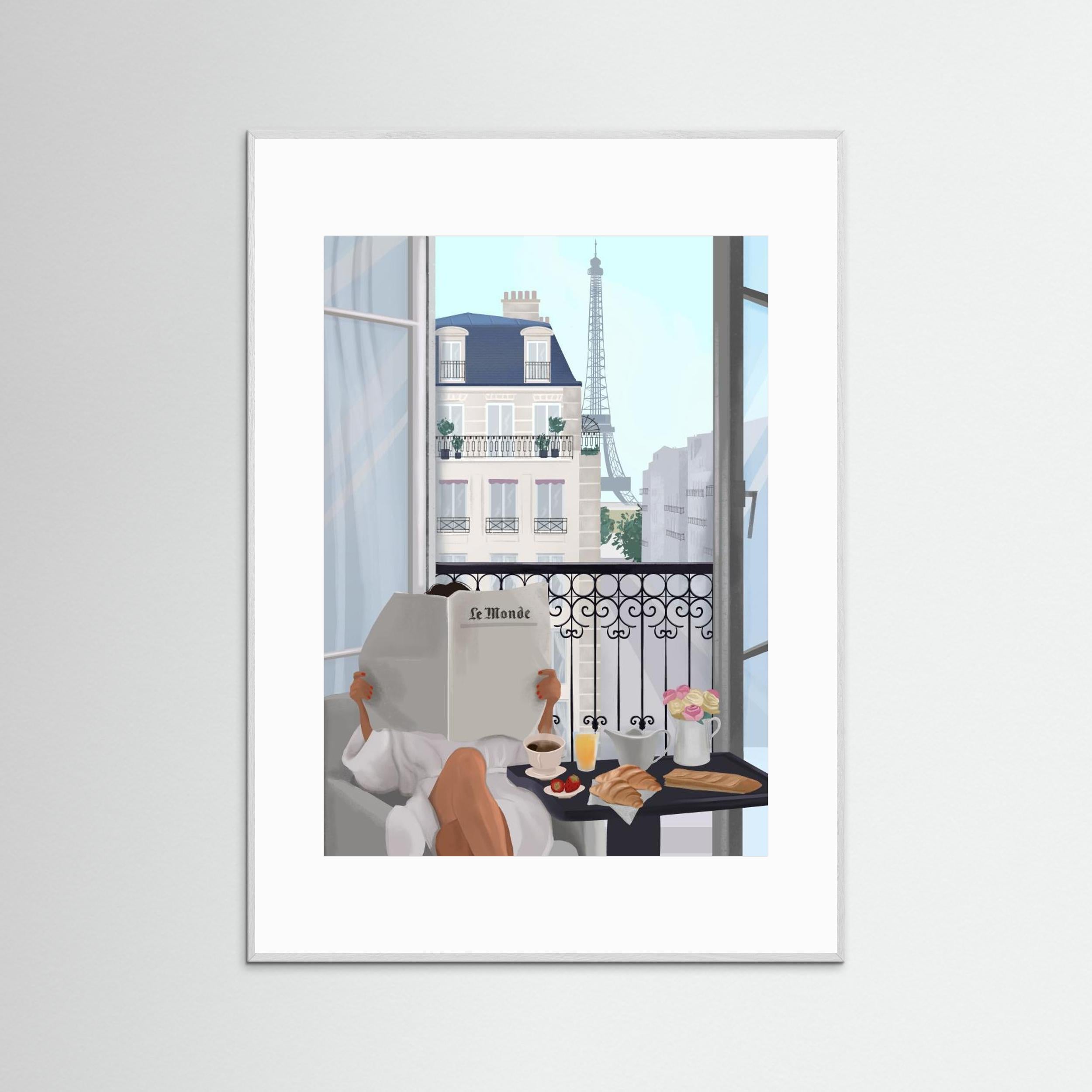 Paris Balcony by Petra Lizde