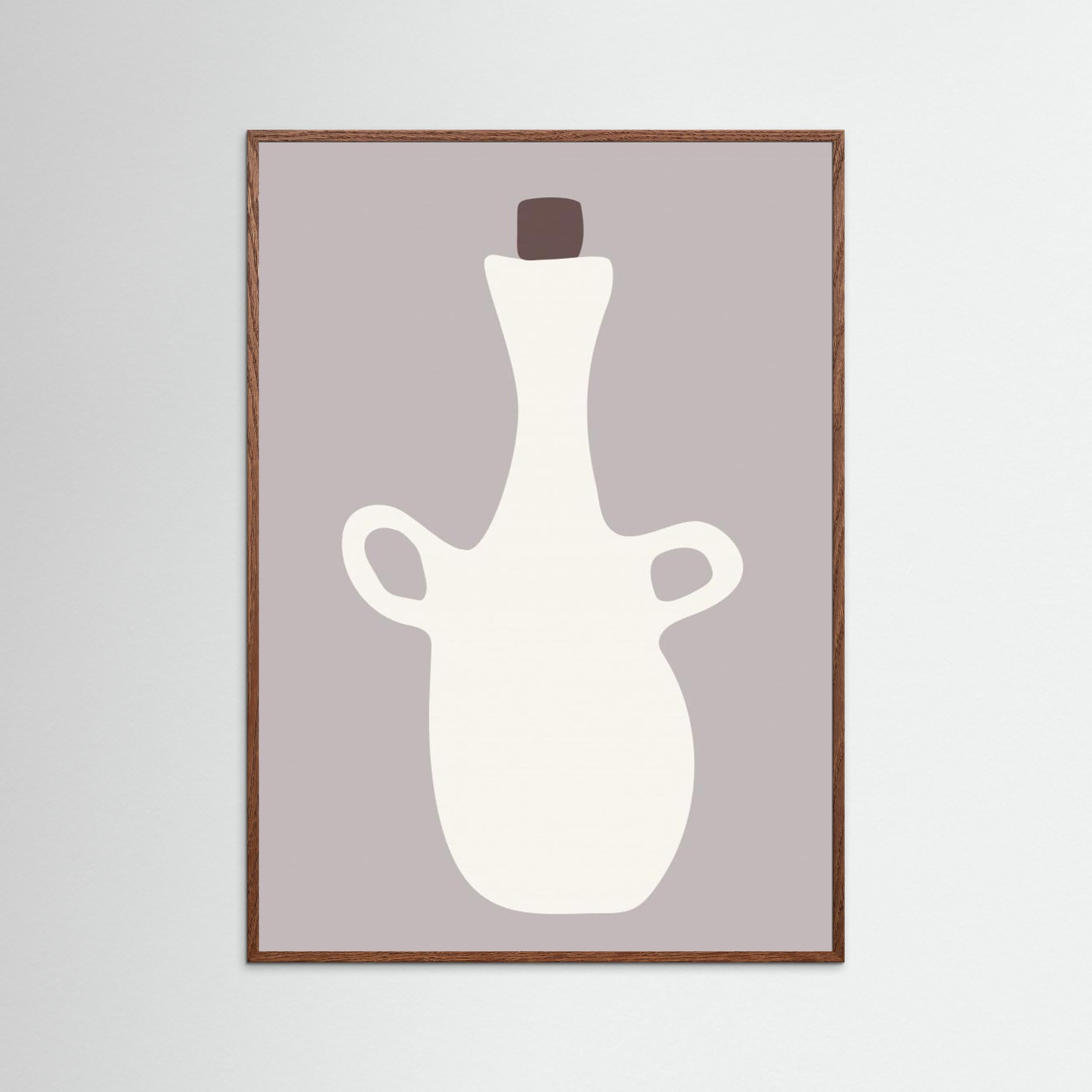 Kitchen Poetry Bottle Two by Christina Heitmann