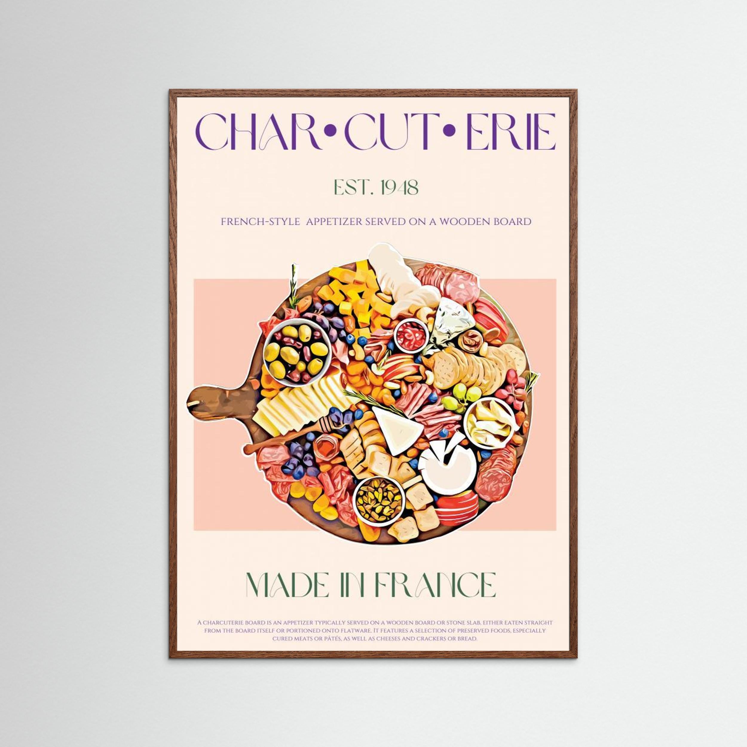 23ratiocharcuterieprint by Nazma Khokhar