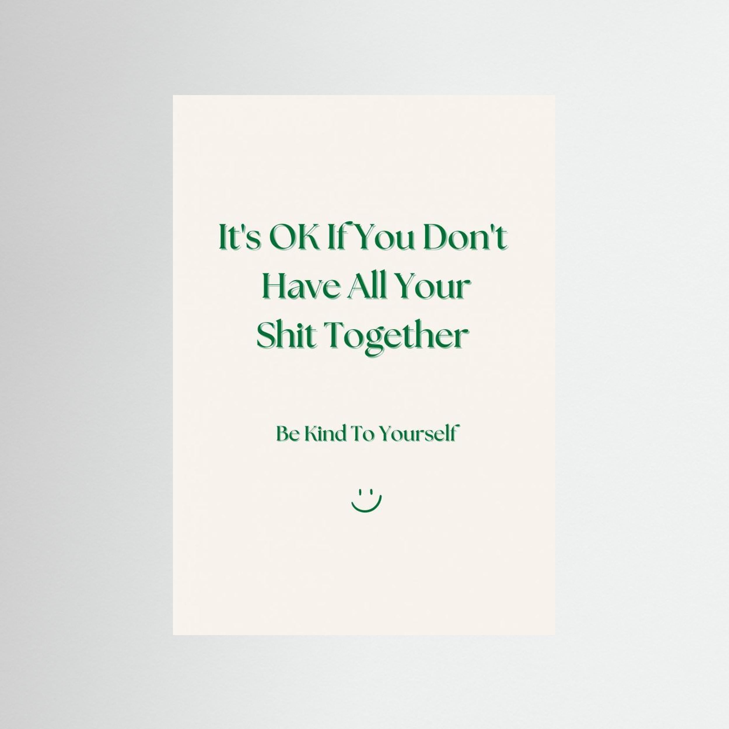 Be Kind Reminder by Nazma Khokhar