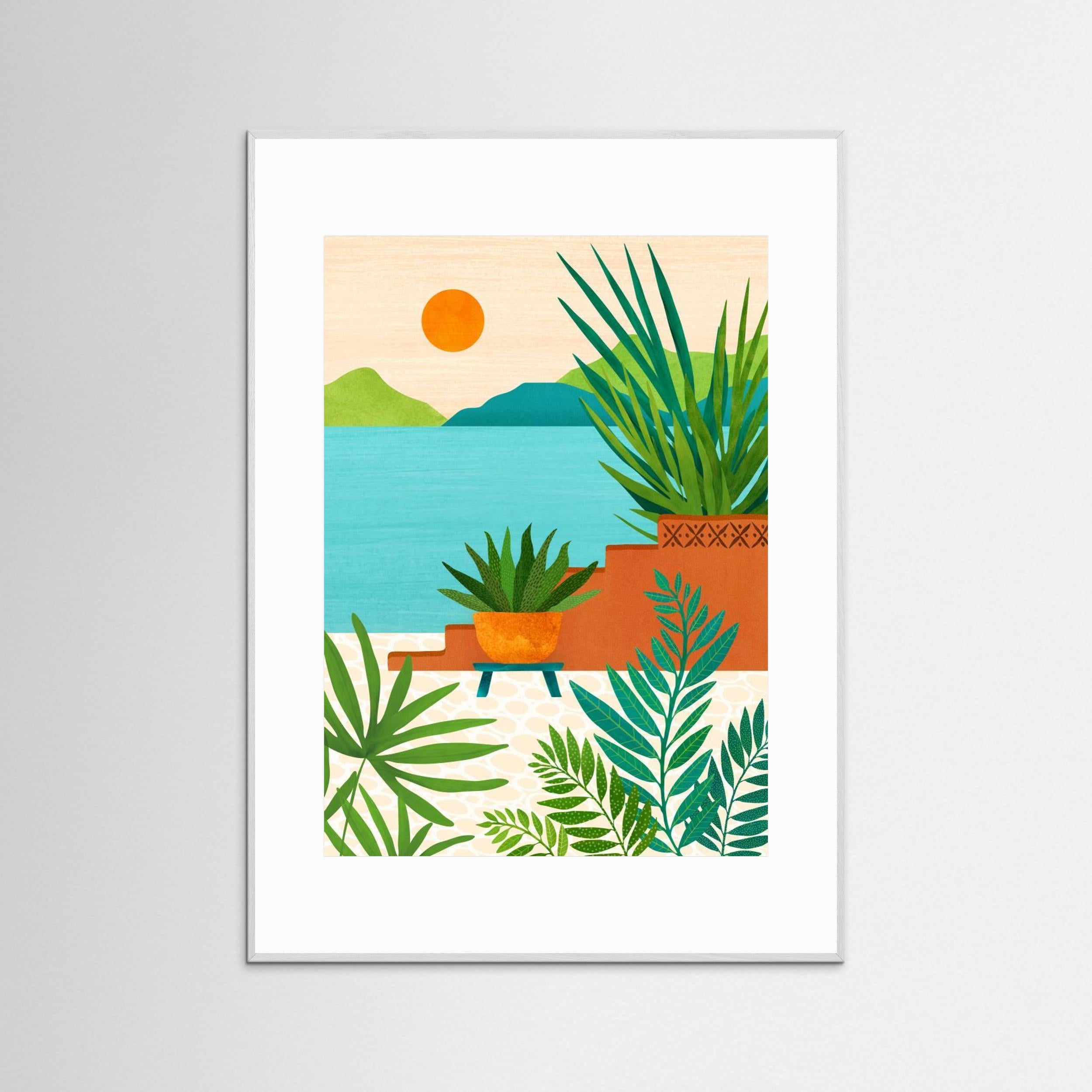 Bali Coast Sunset by Kristian Gallagher