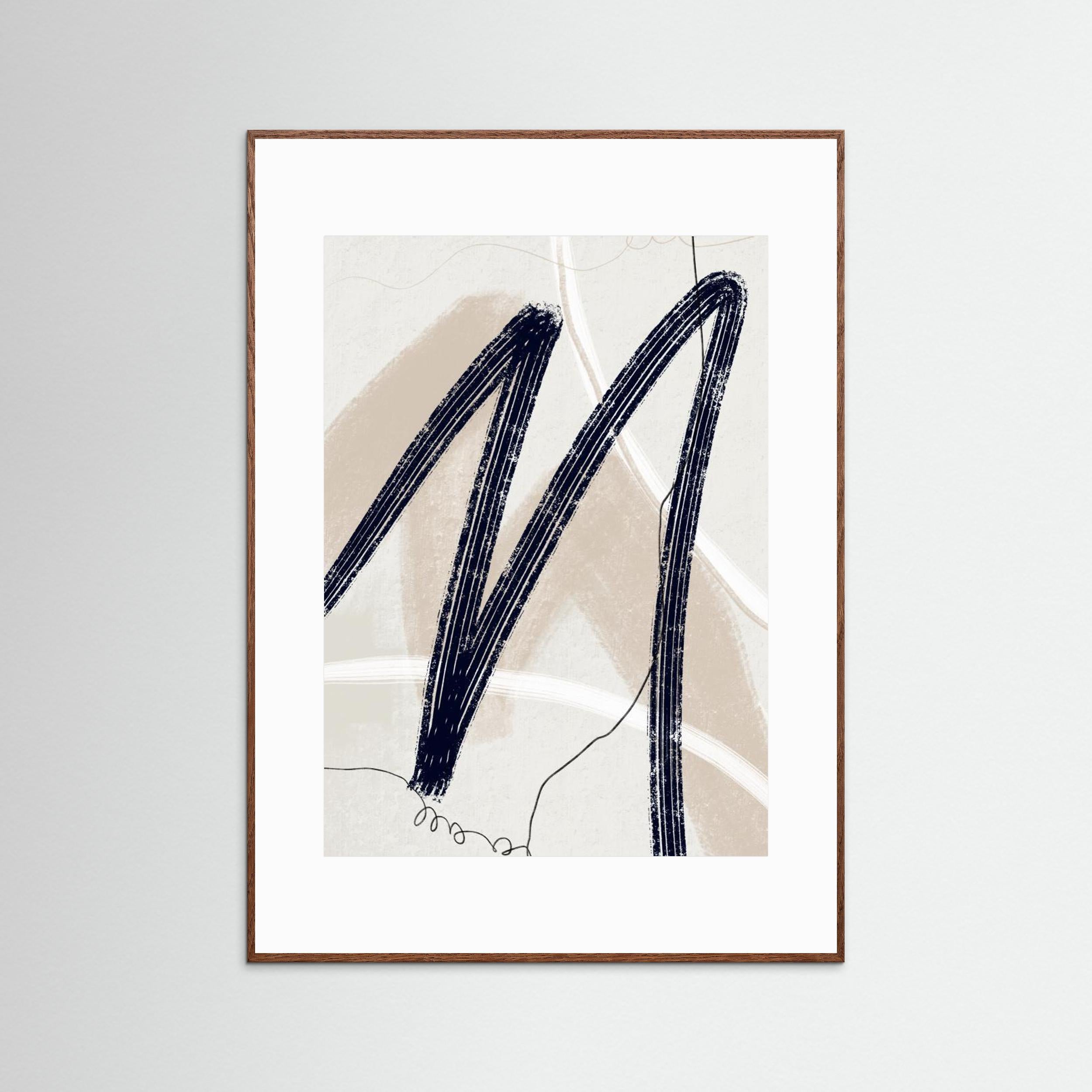 Abstract Lines No. 2 by Anne Marie Volfova