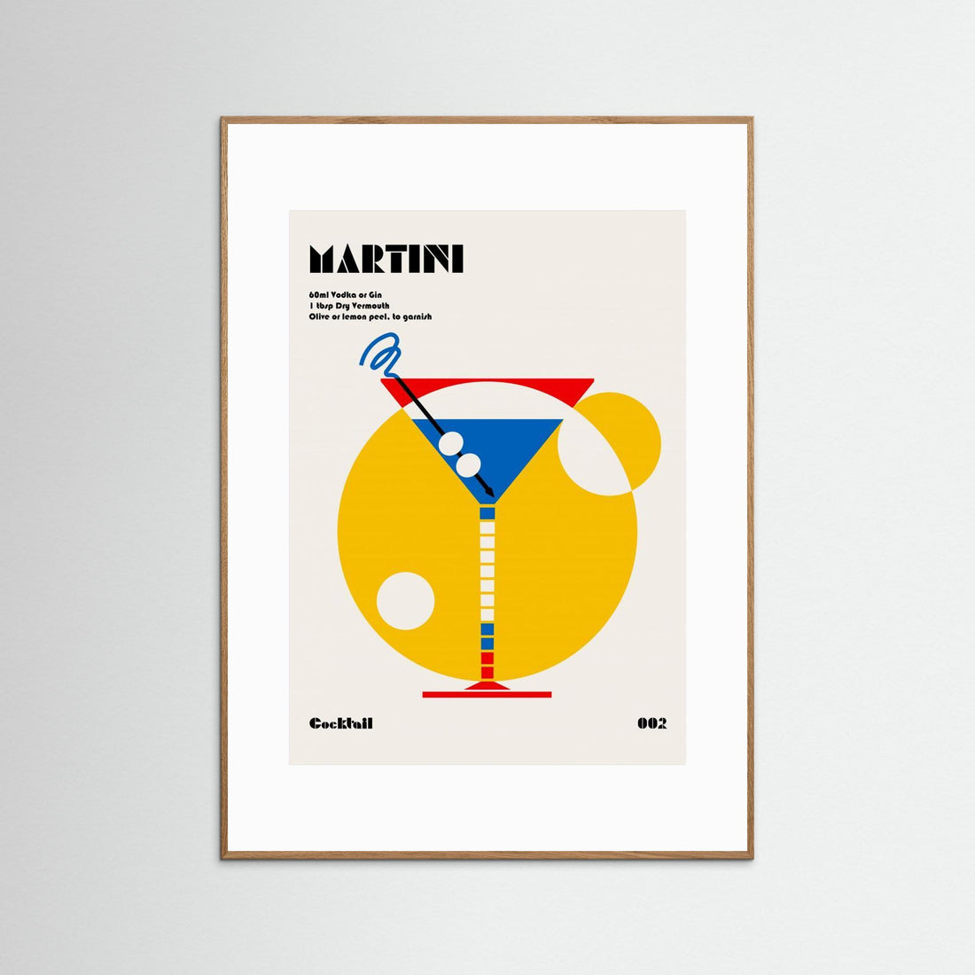 Martini Bauhaus Cocktail by Retrodrome