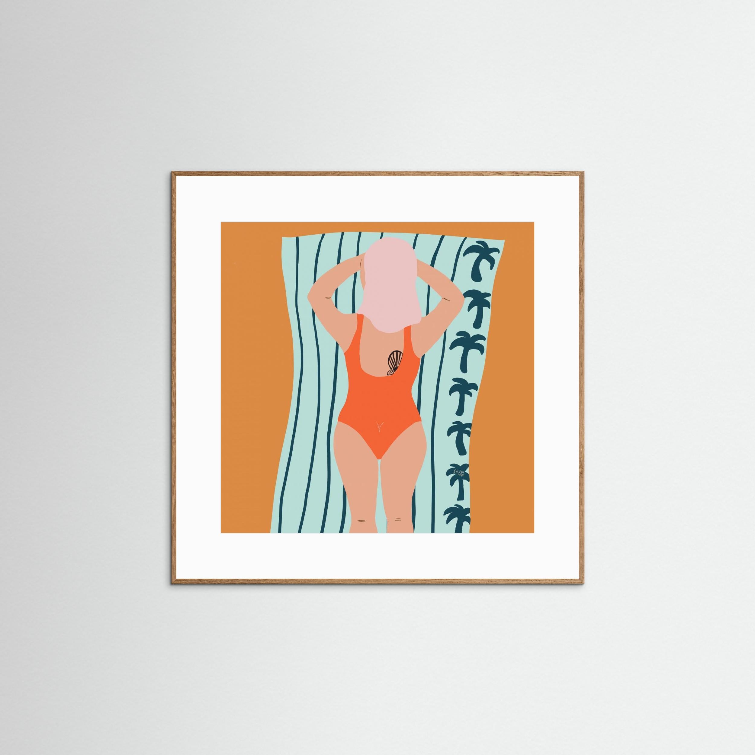 The Red Swimsuit by Alix Campbell