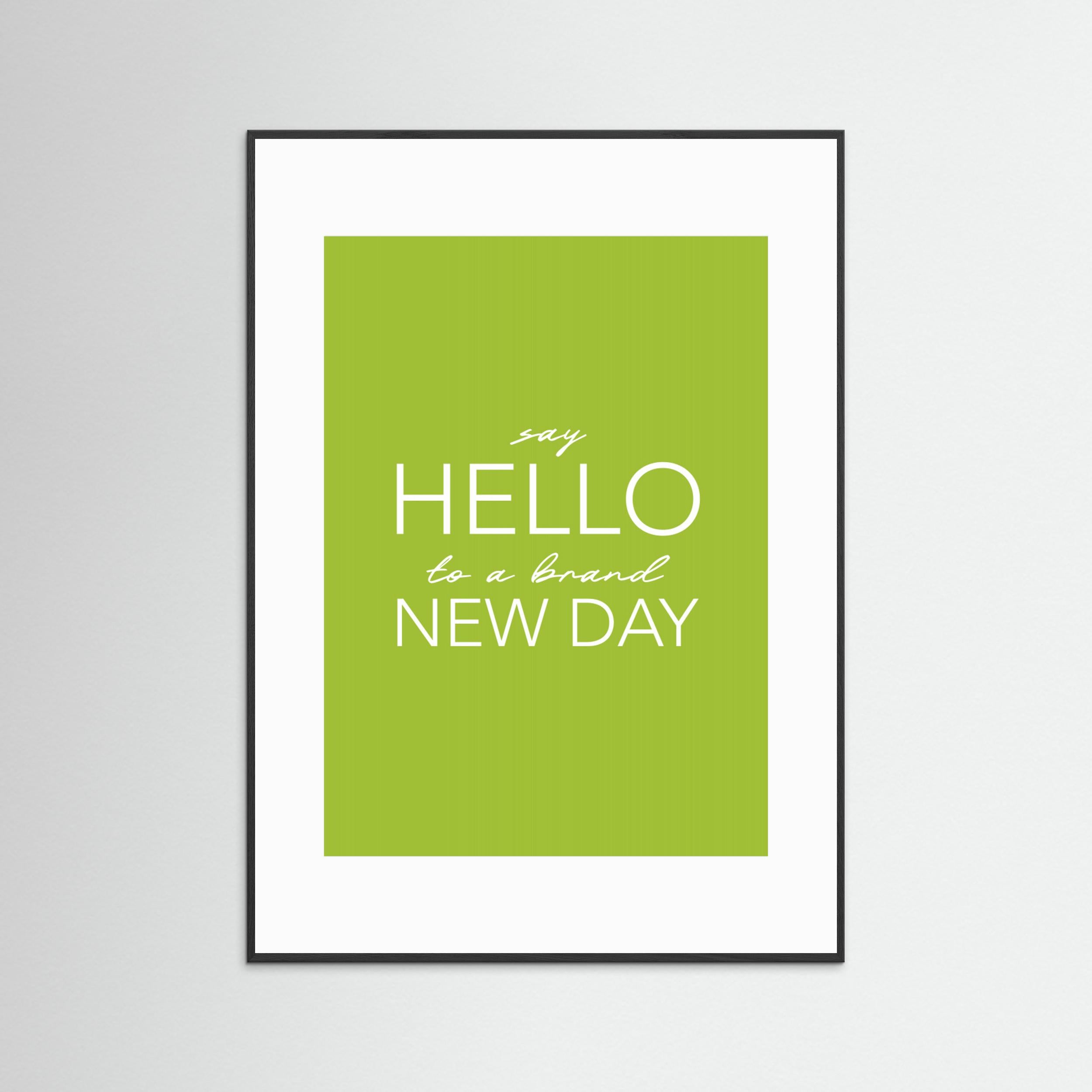 Say Hello To a Brand New Day by Andreas Magnusson