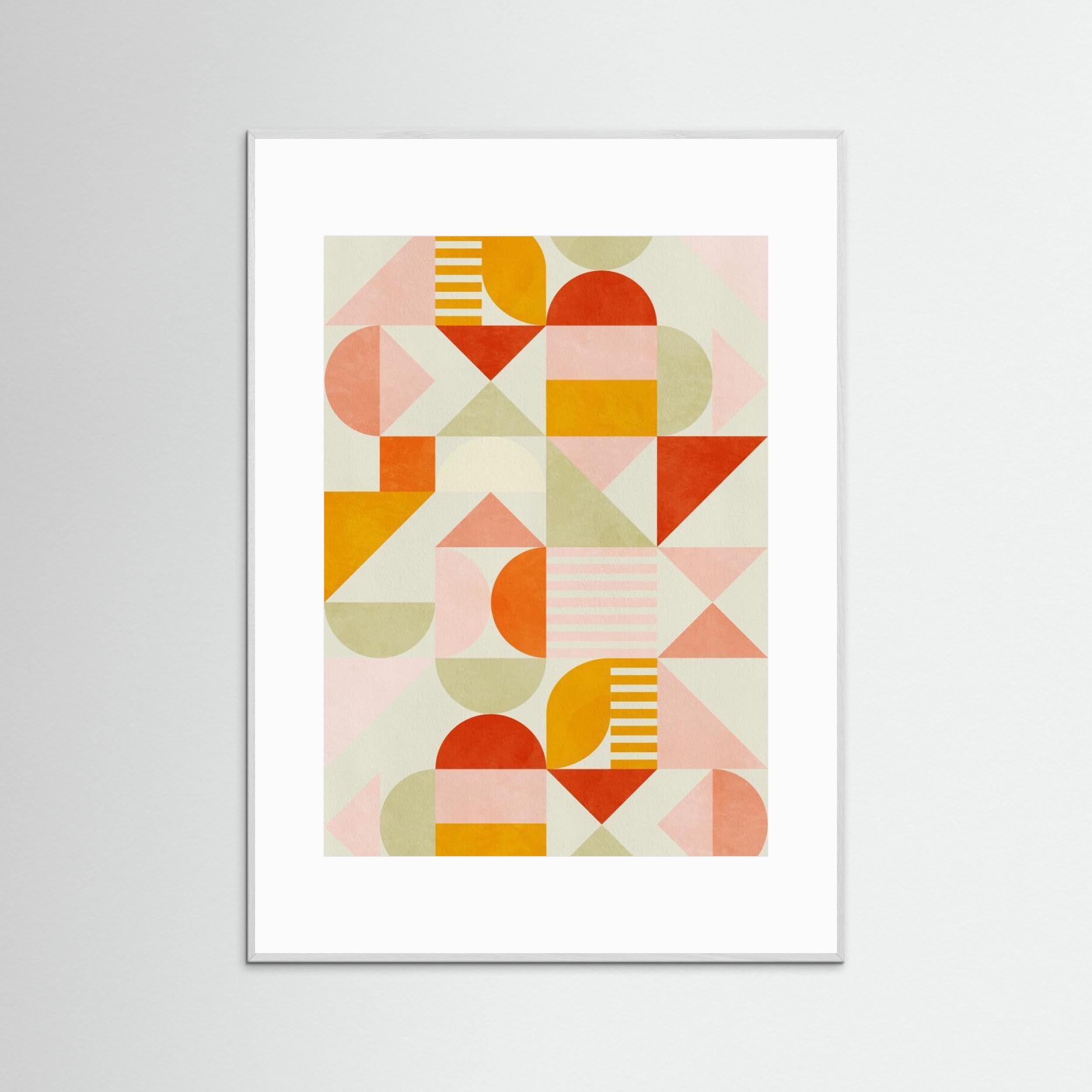 Bauhaus Fun Pastel by Ana Rut Bre
